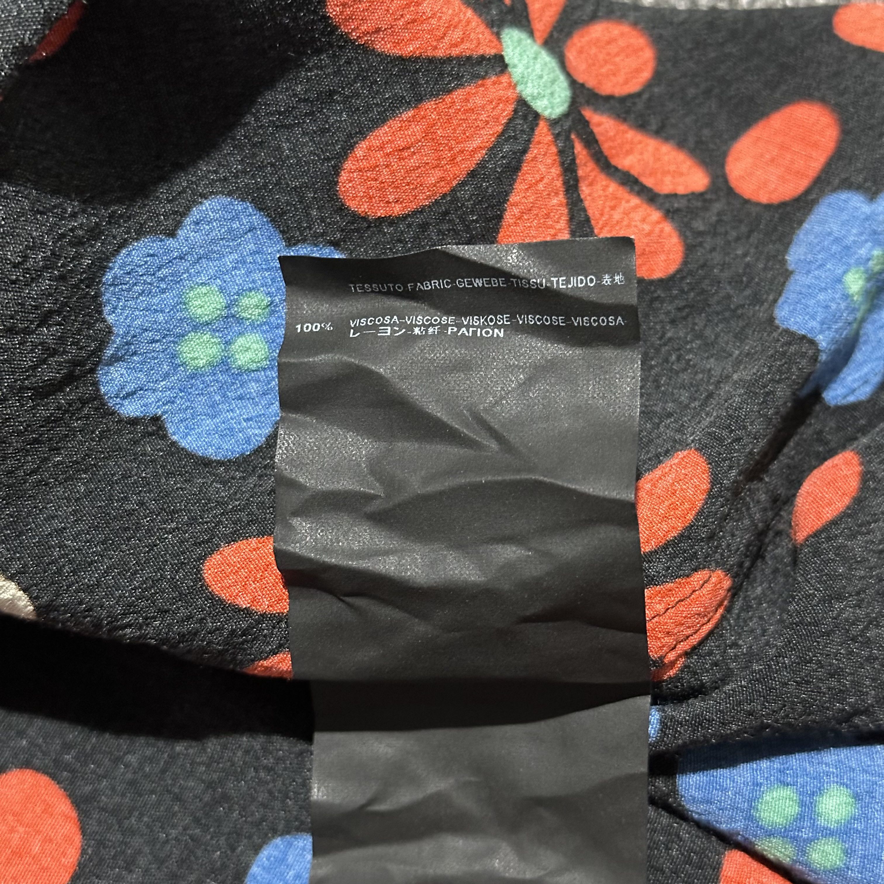 Saint Laurent Paris Saint Laurent Flower Shirt Size US S / EU 44-46 / 1 - 5 Thumbnail