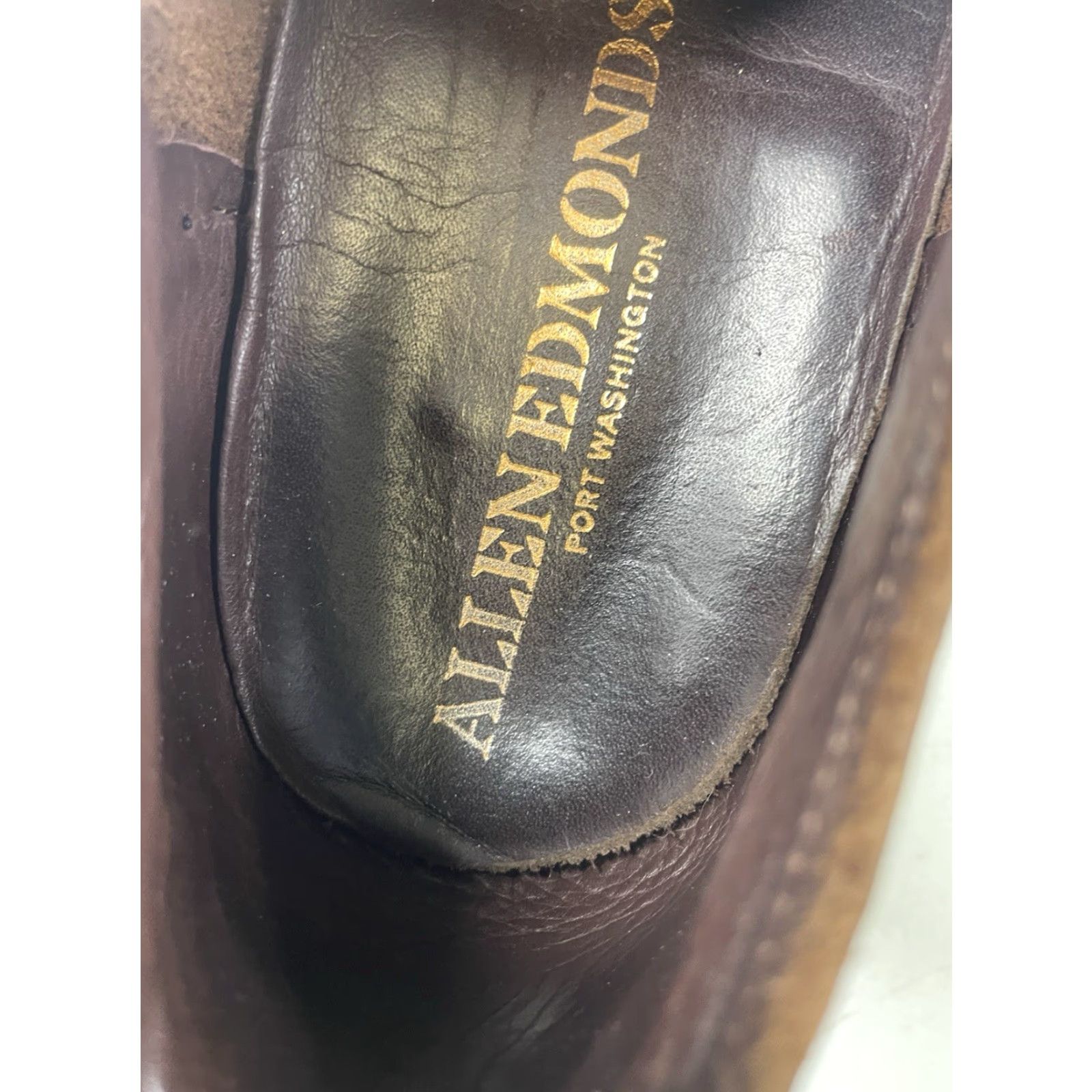 Allen Edmonds Strandmok Brown Leather Cap Toe Oxford Dress Shoes 11.5 D Mens Shoes Brown Leather Oxford Cap Toe Dress Shoes 11.5 D Mens