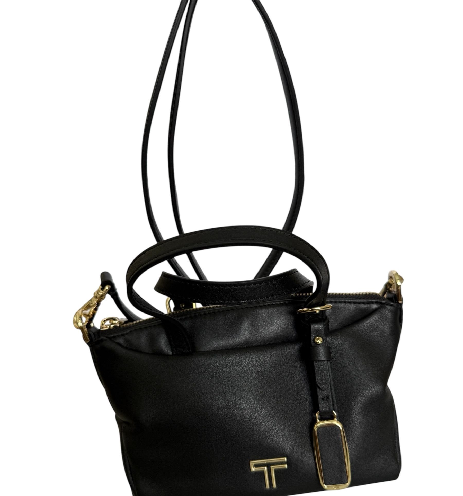 Tumi Tumi Voyageur Yuma Mini 100 Tote Bag - BLACK w/ GOLD Size ONE SIZE - 2 Thumbnail