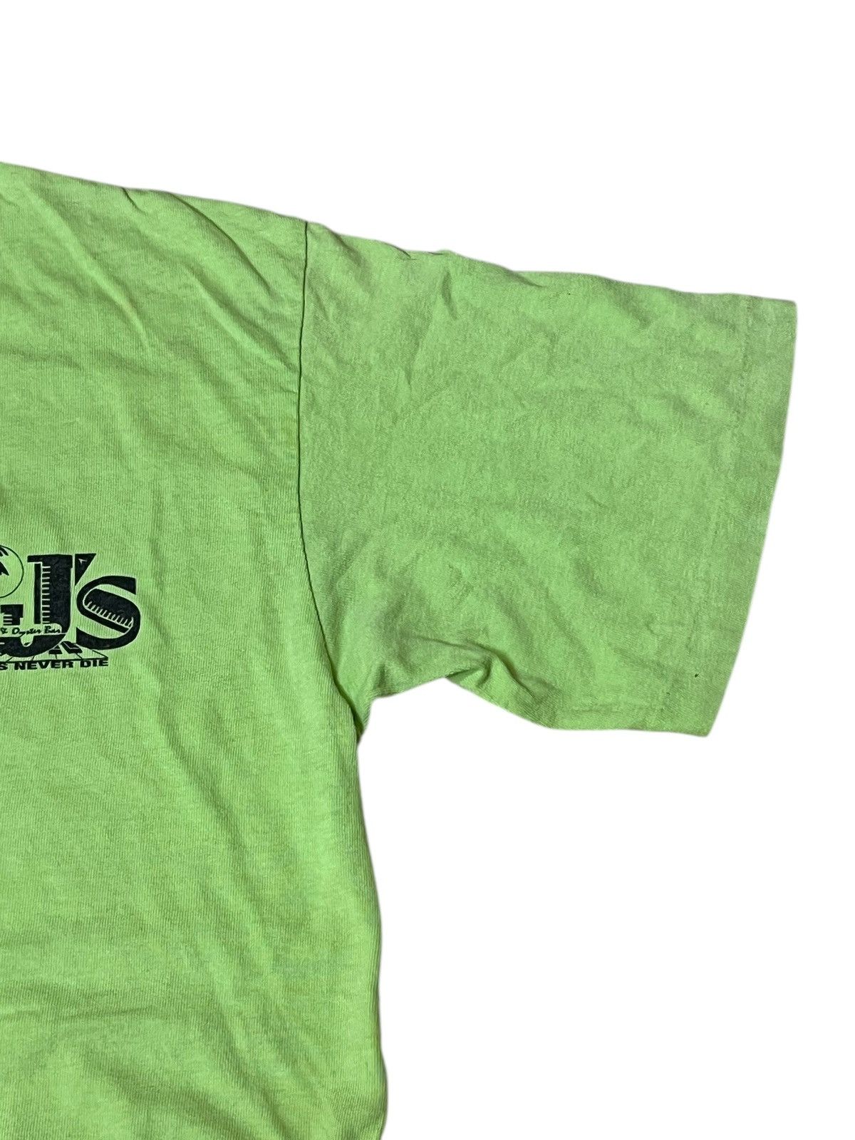 Vintage Vintage 90s AJ’S SEAFOOD & OYSTER BAR florida tee shirt Size US M / EU 48-50 / 2 - 10 Thumbnail