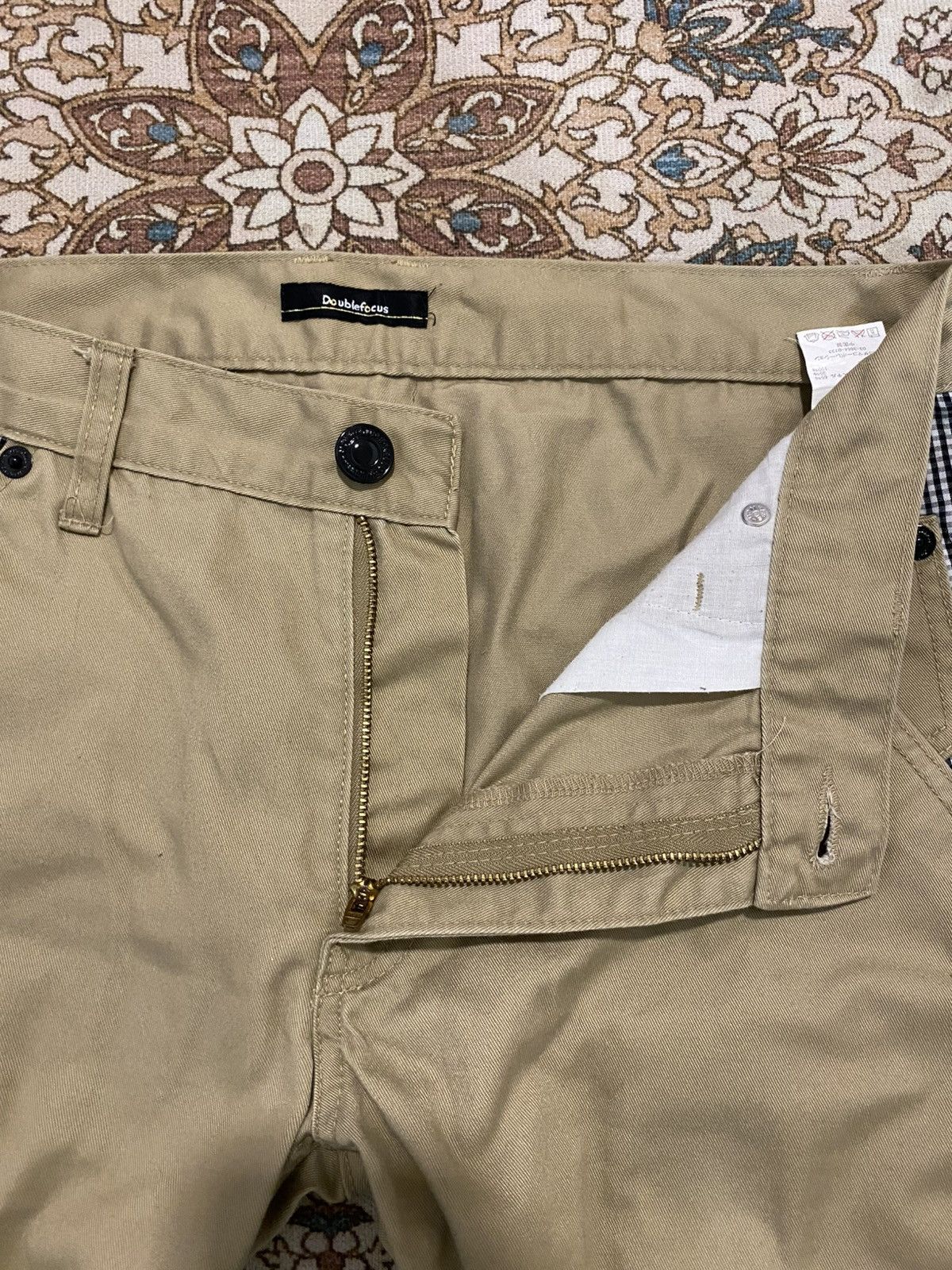 Japanese Brand × Vintage Vintage Double Focus Japan Camo Pocket Pants Size US 34 / EU 50 - 6 Thumbnail