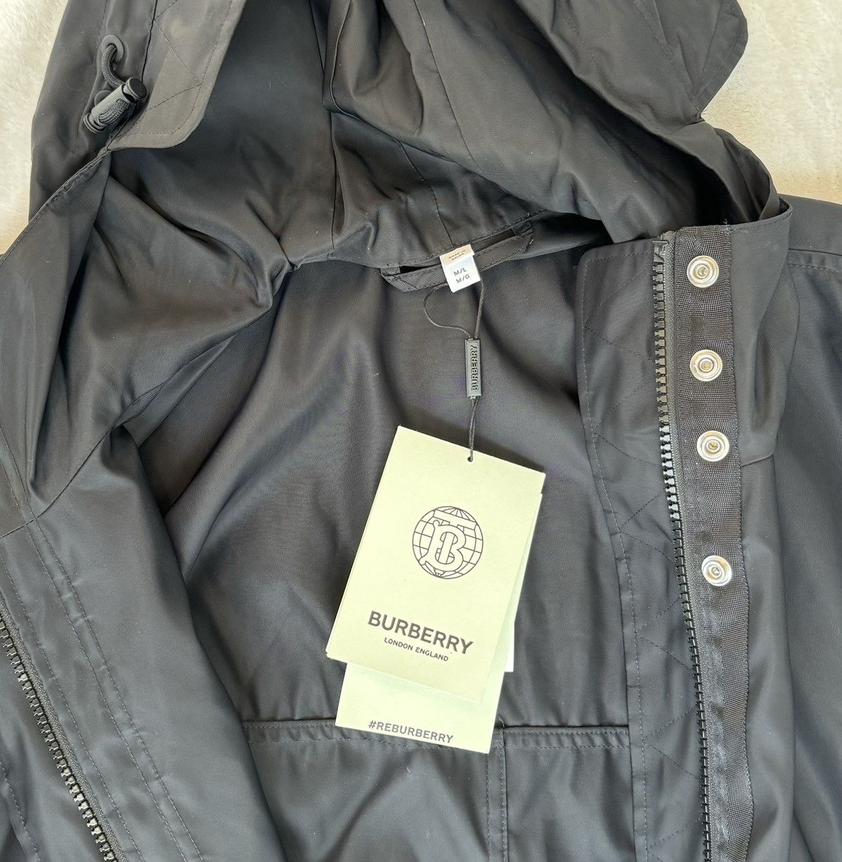 Burberry NWT Burberry Horseferry Nylon Cape Size US S / EU 44-46 / 1 - 10 Thumbnail