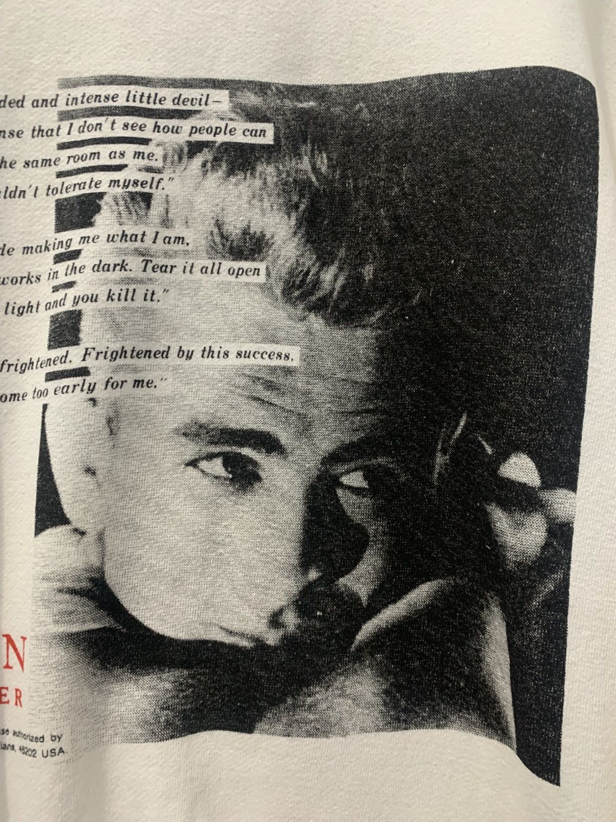 Vintage Vintage 1991 James Dean Crewneck Size US M / EU 48-50 / 2 - 5 Thumbnail