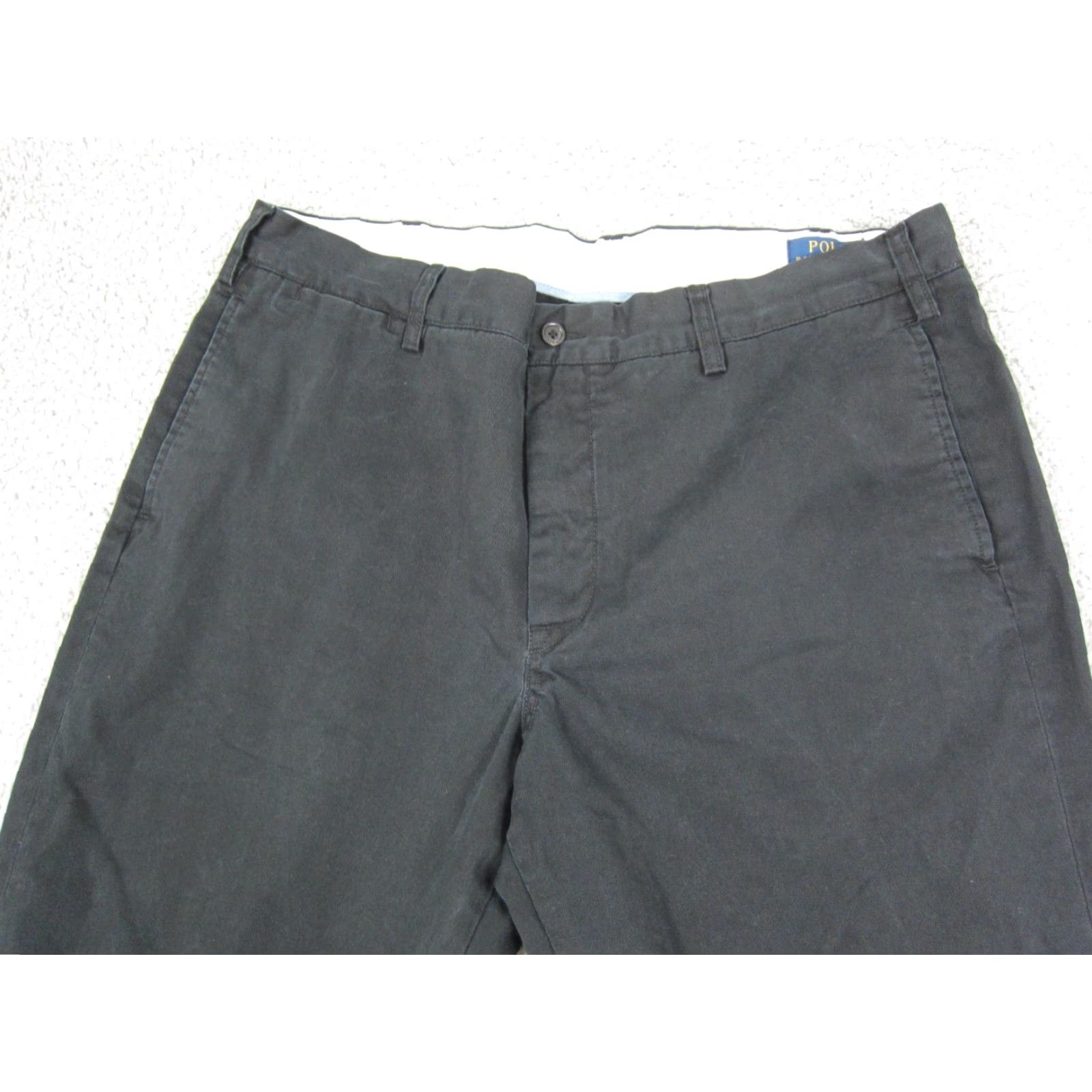 Polo Ralph Lauren Polo Ralph Lauren Pants Mens 38W x 30L Chino Straight Fit Black 80s 90s Logo] Size US M / EU 48-50 / 2 - 2 Thumbnail