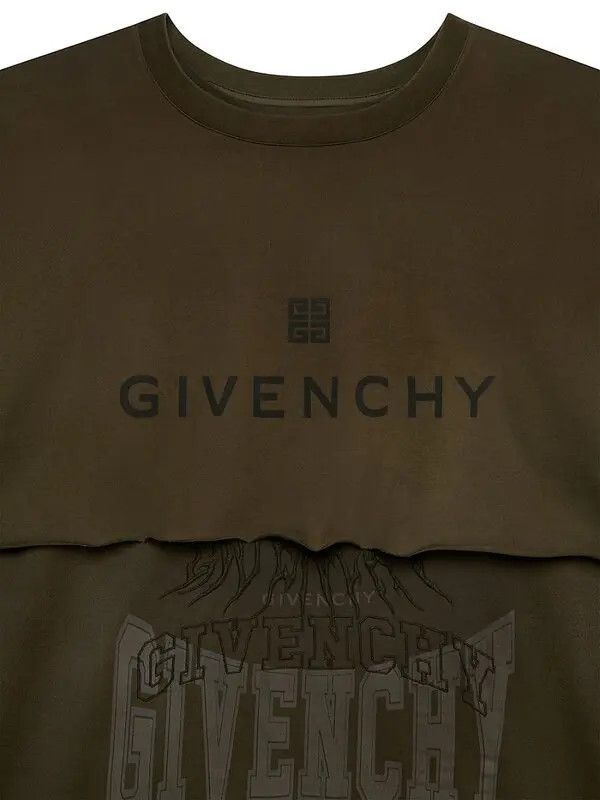 Givenchy o1loc1c0824 All In One T-Shirt in Green Size US S / EU 44-46 / 1 - 3 Thumbnail