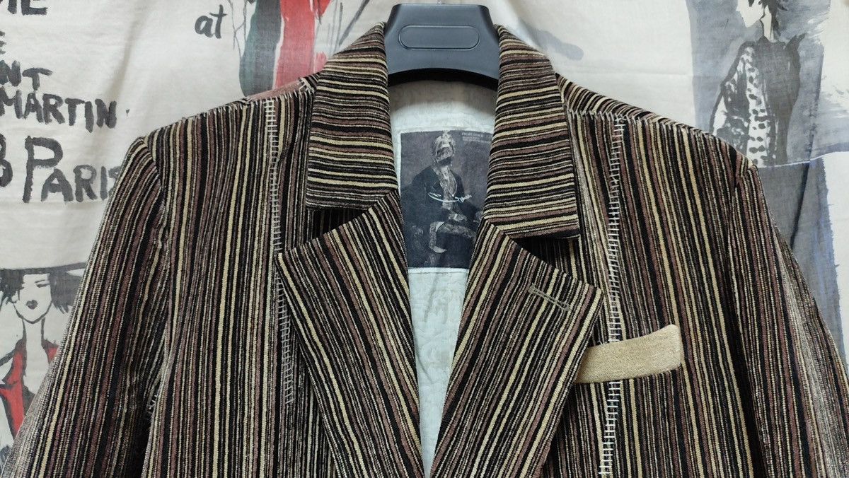 Professor.E Professor.E AW21 Forgotten Material One off overlock coat Size US M / EU 48-50 / 2 - 5 Thumbnail