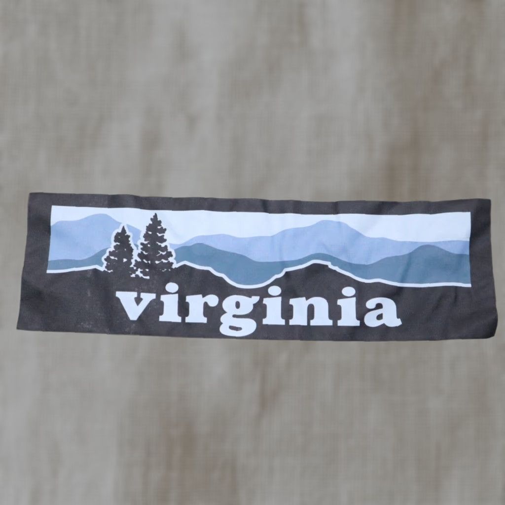 Vintage Virginia VA Green Long Sleeve Tee Shirt Adult Mens XL Extra Large Size US XL / EU 56 / 4 - 1 Thumbnail