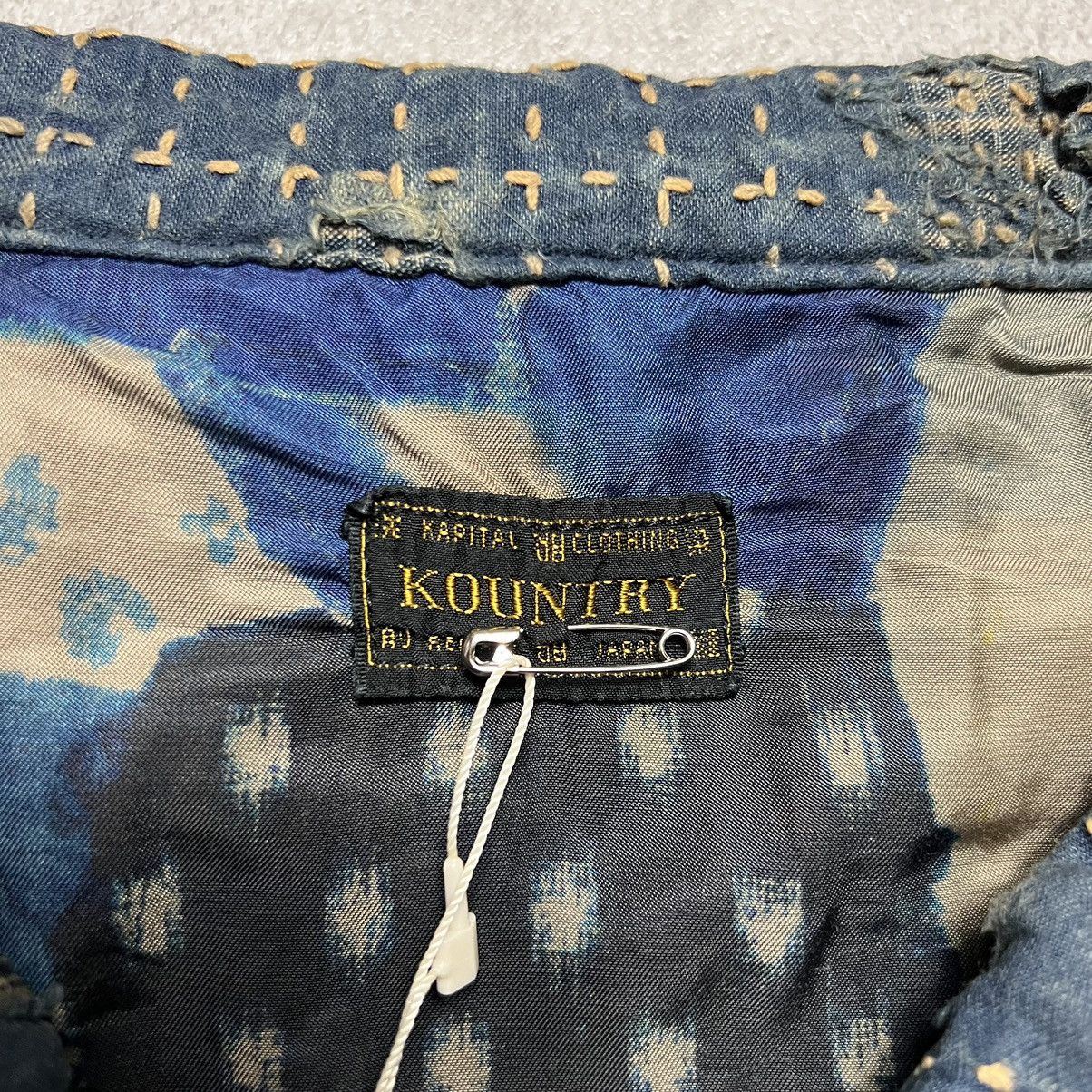 Kapital × Kapital Kountry Kapital Kountry Virgin Maria BORO SPRING 1ST Denim Jacket Size US L / EU 52-54 / 3 - 3 Thumbnail