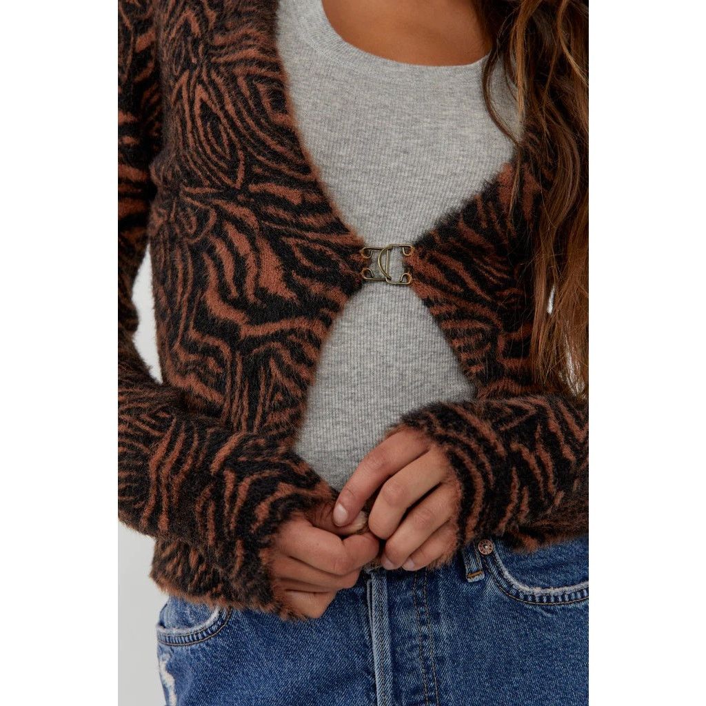 Free People New Free People She's All That Cardi $128 SMALL Cardigan Size S / US 4 / IT 40 - 6 Thumbnail