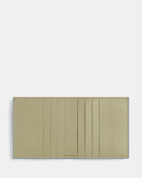 Bottega Veneta o1n1vont1124 Size: OS / Intrecciato Slim Bi-Fold Wallet Blue Size ONE SIZE - 3 Thumbnail
