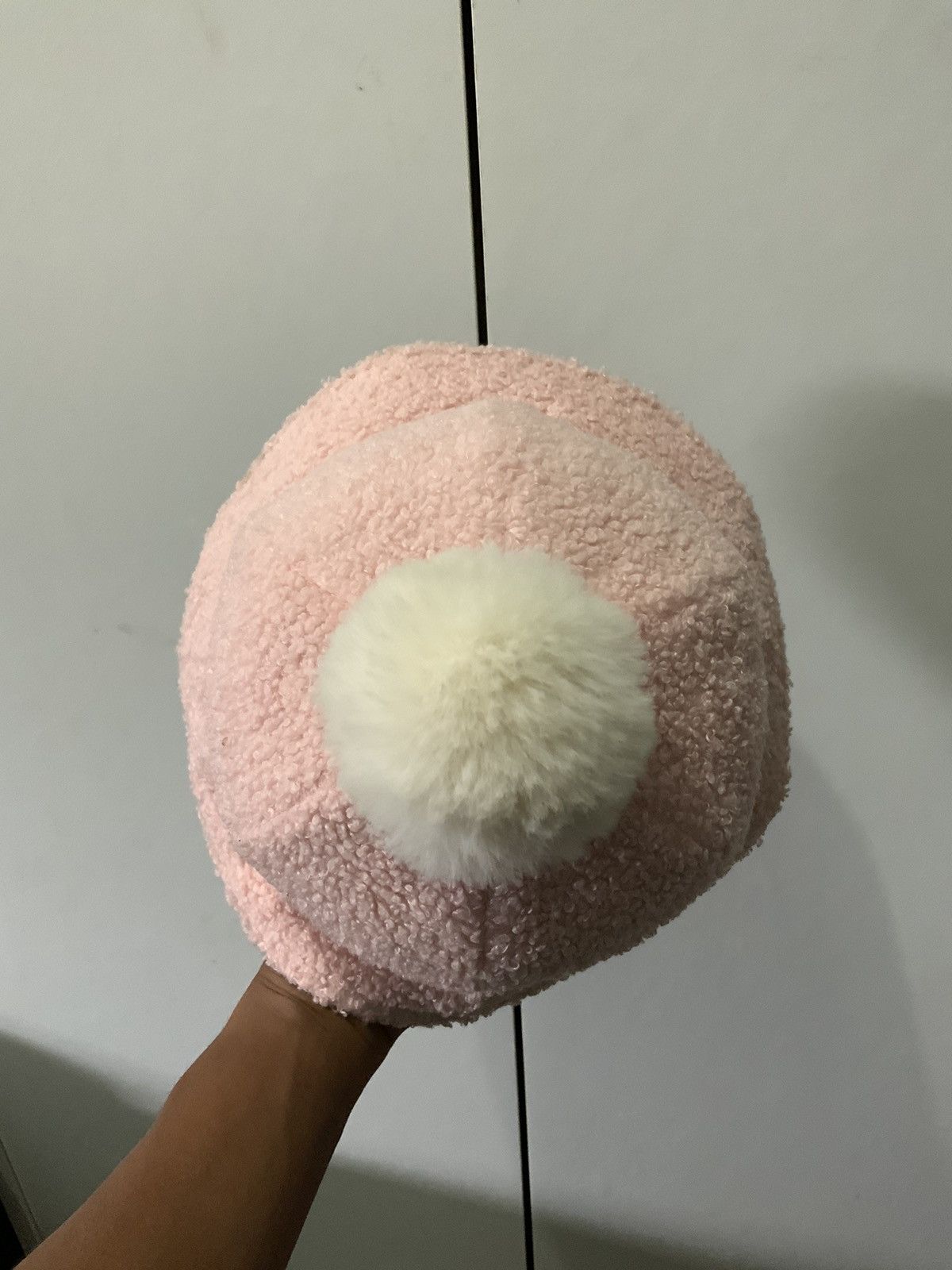 If Six Was Nine Life is Love Gohap Mohair Fur Pink Hat Size ONE SIZE - 6 Thumbnail
