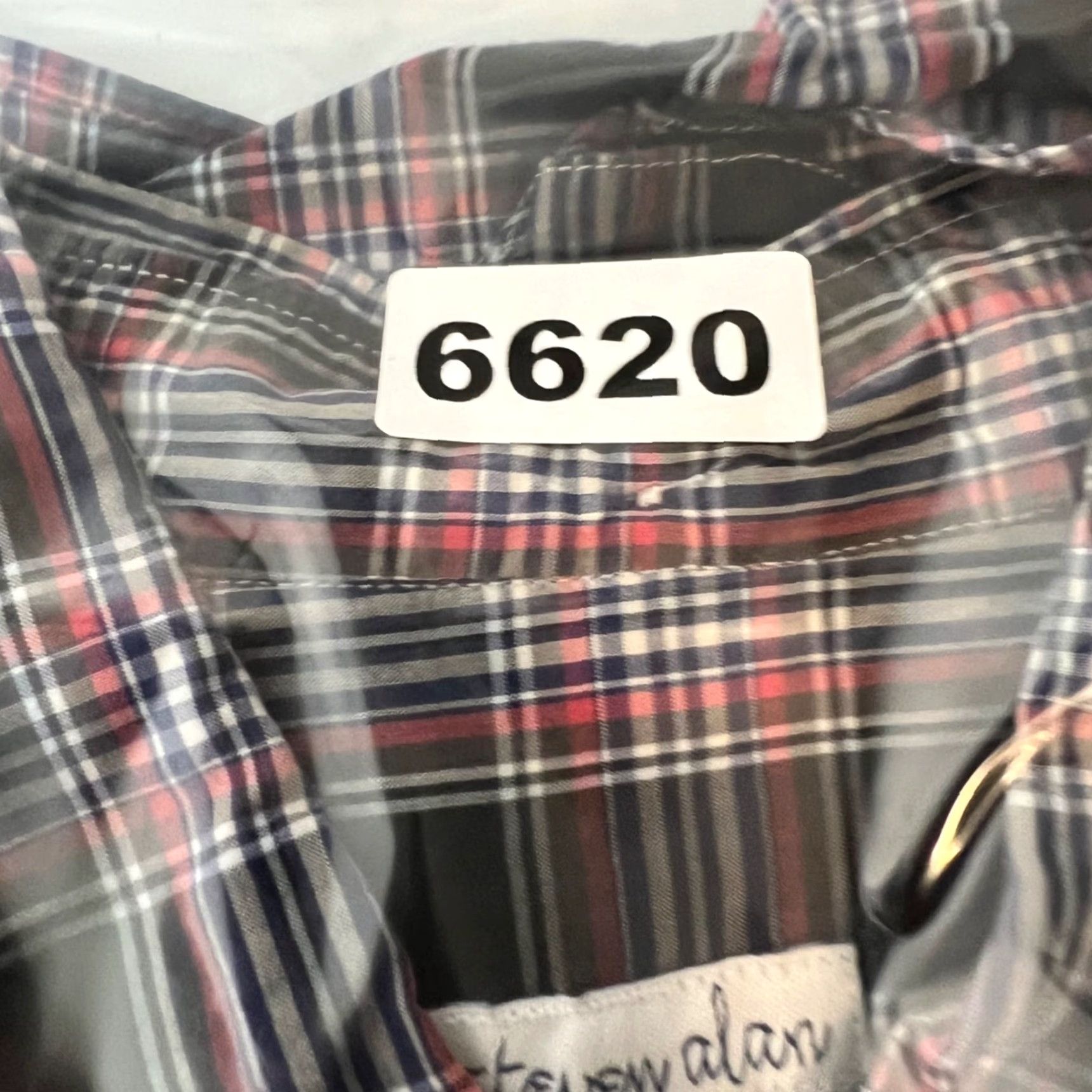 Steven Alan Steven Alan Shirt XL Mens Plaid Button-Down Cotton Made In USA Red & Black Multicolor Pocket Casual Button-Up Shirt Mens XL Size US XL / EU 56 / 4 - 8 Thumbnail