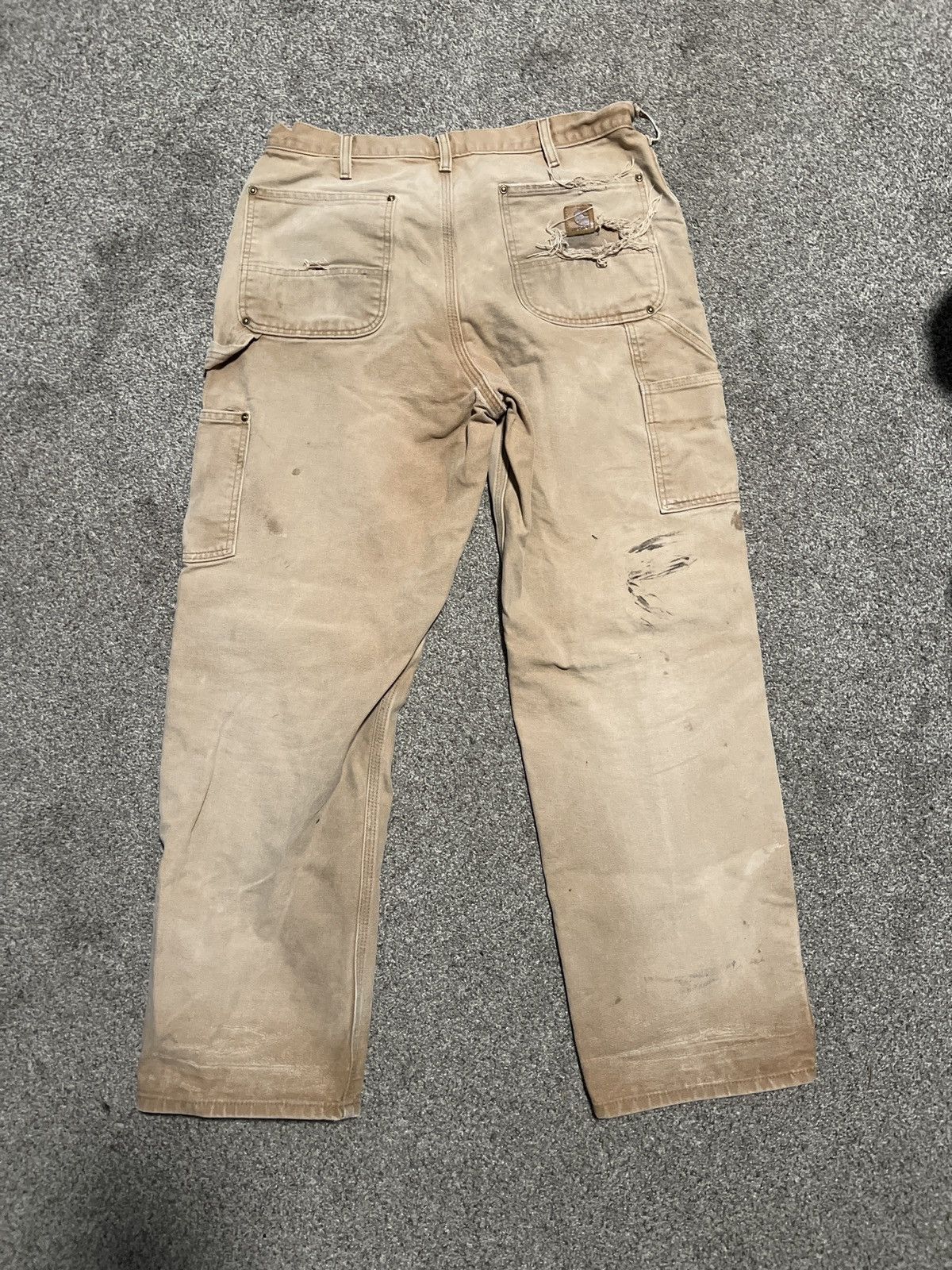 Carhartt × Vintage Carhartt Double Knee Pants 34 x 32 Size US 34 / EU 50 - 2 Thumbnail