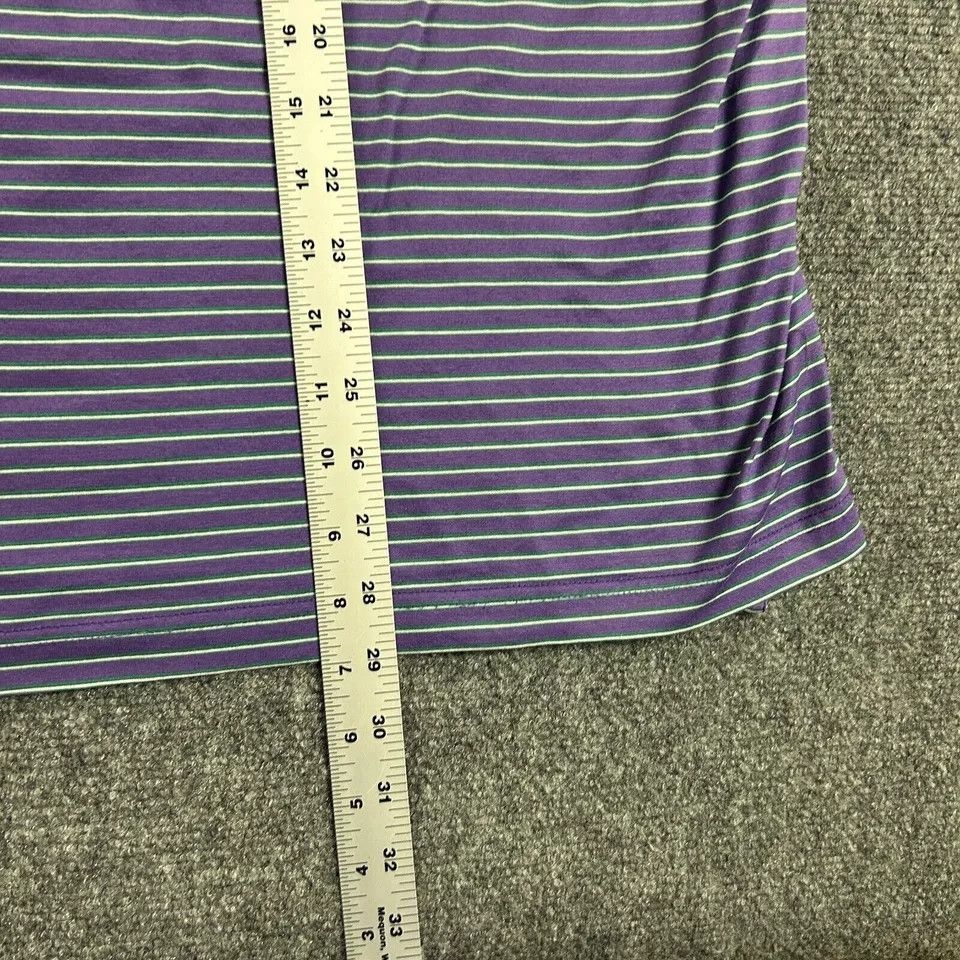 Other PGA West Golf Polo Shirt Adults XXL Striped Fairway & Greene Size US XXL / EU 58 / 5 - 7 Thumbnail