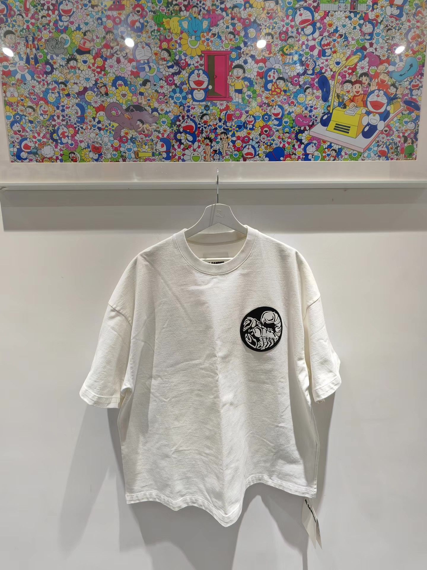Jil Sander JIL SANDER Zodiac Short Sleeve Tee - Scorpio Q15 Size US XL / EU 56 / 4 - 1 Thumbnail