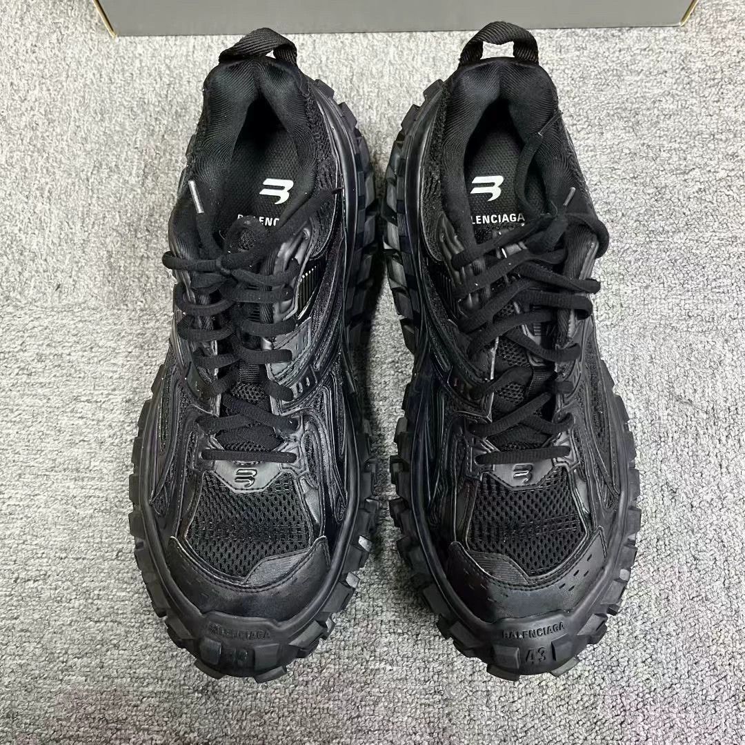 Balenciaga balenciaga black retro dad sneakers size 43 Size US 10 / EU 43 - 3 Thumbnail
