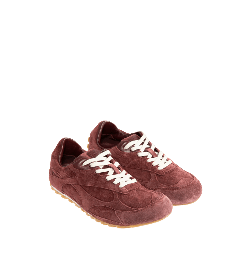 Bottega Veneta o1h1sh10526 Orbit Flash Sneaker in Brown/Barolo Size US 7 / IT 37 - 2 Thumbnail
