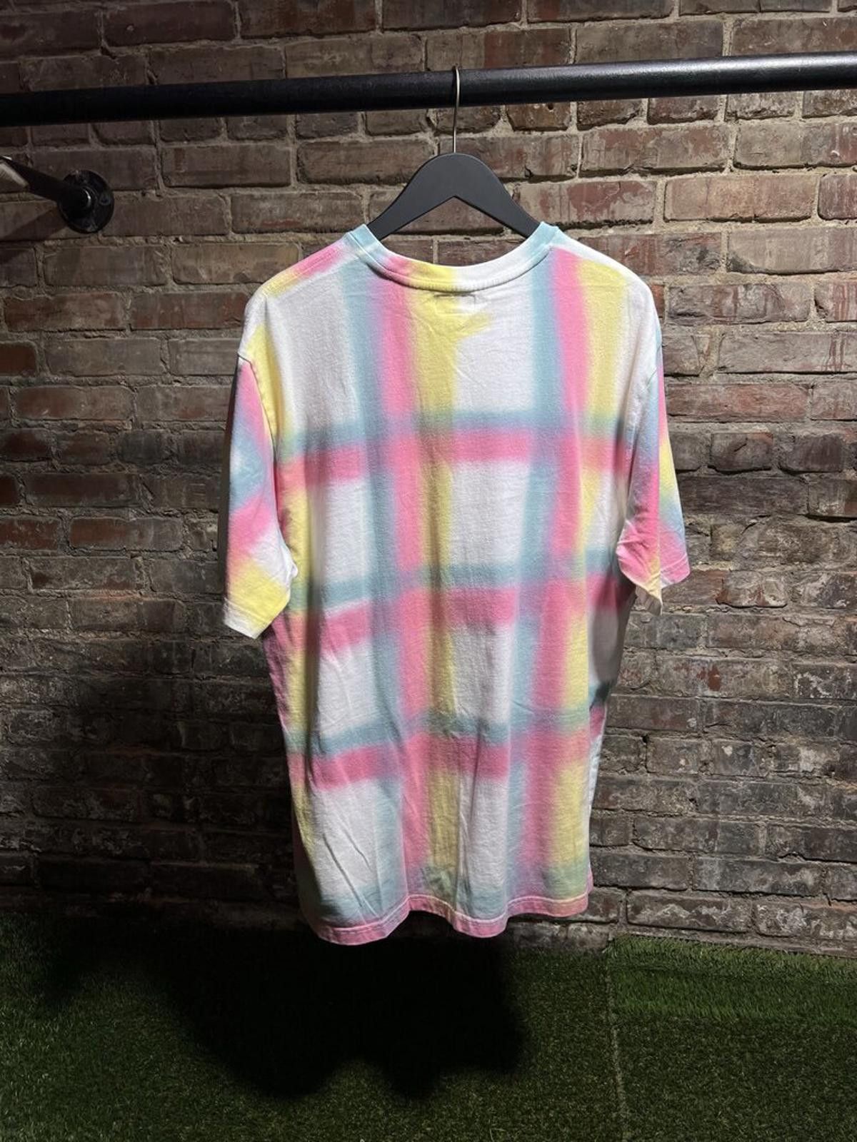 Supreme Supreme Sprayed Plaid Tee White Sz. L Size US L / EU 52-54 / 3 - 2 Thumbnail