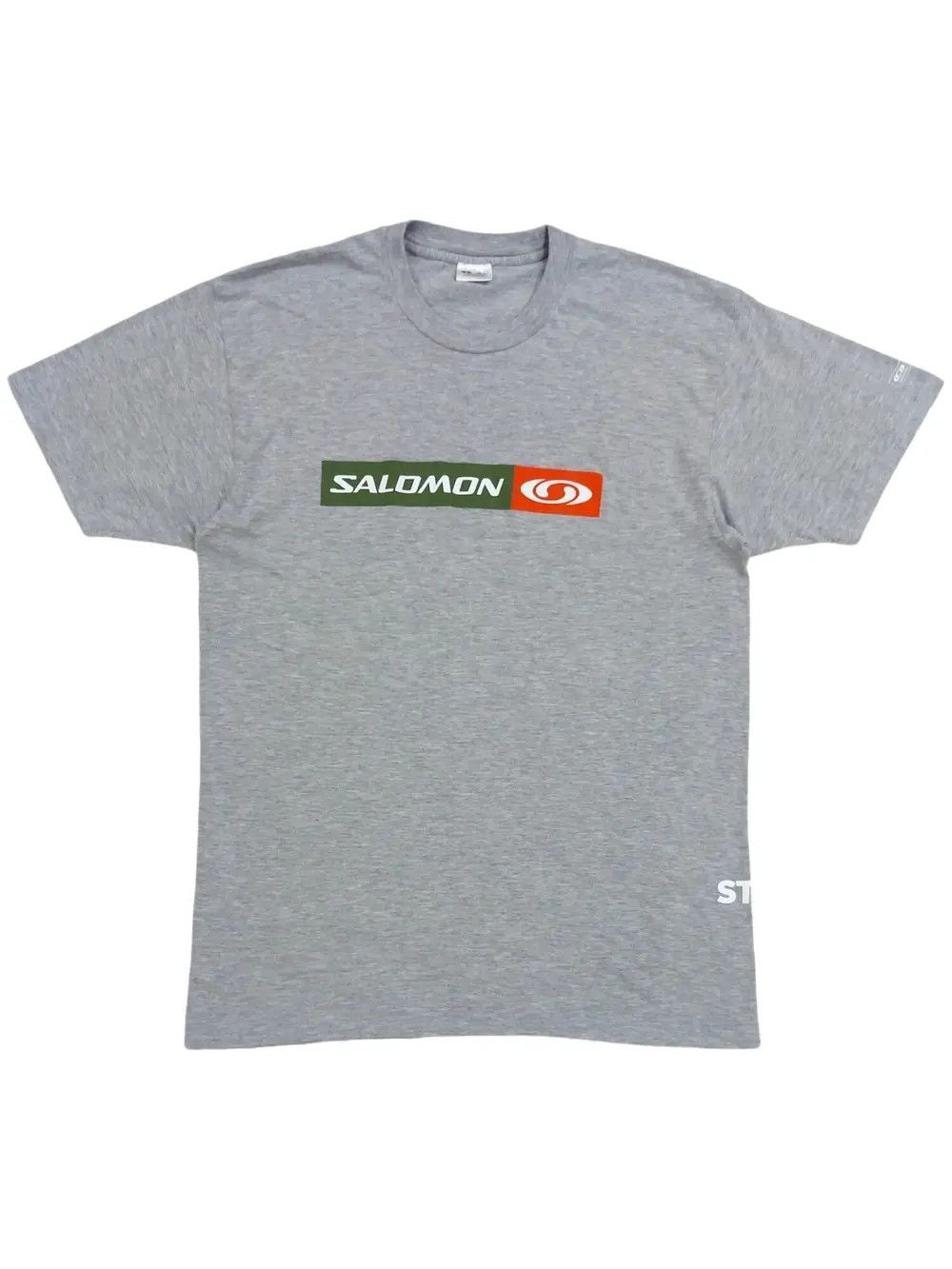 Salomon Vintage Salomon Big Spell Out "Street" Single Stitch Size US XL / EU 56 / 4 - 1 Thumbnail