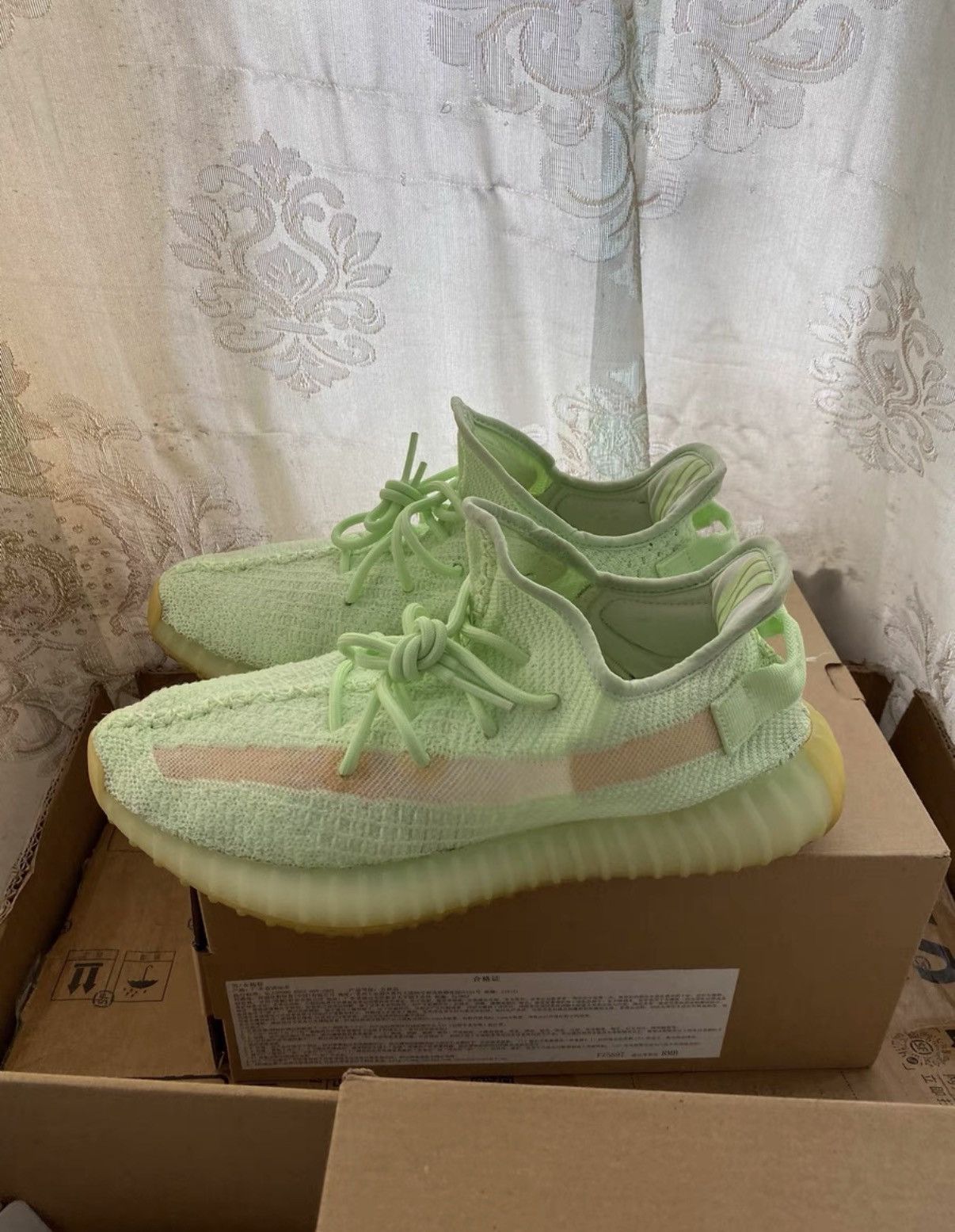 Adidas Adidas Yeezy 350 Glow EG5293 K37 Size US 8 / EU 41 - 1 Thumbnail
