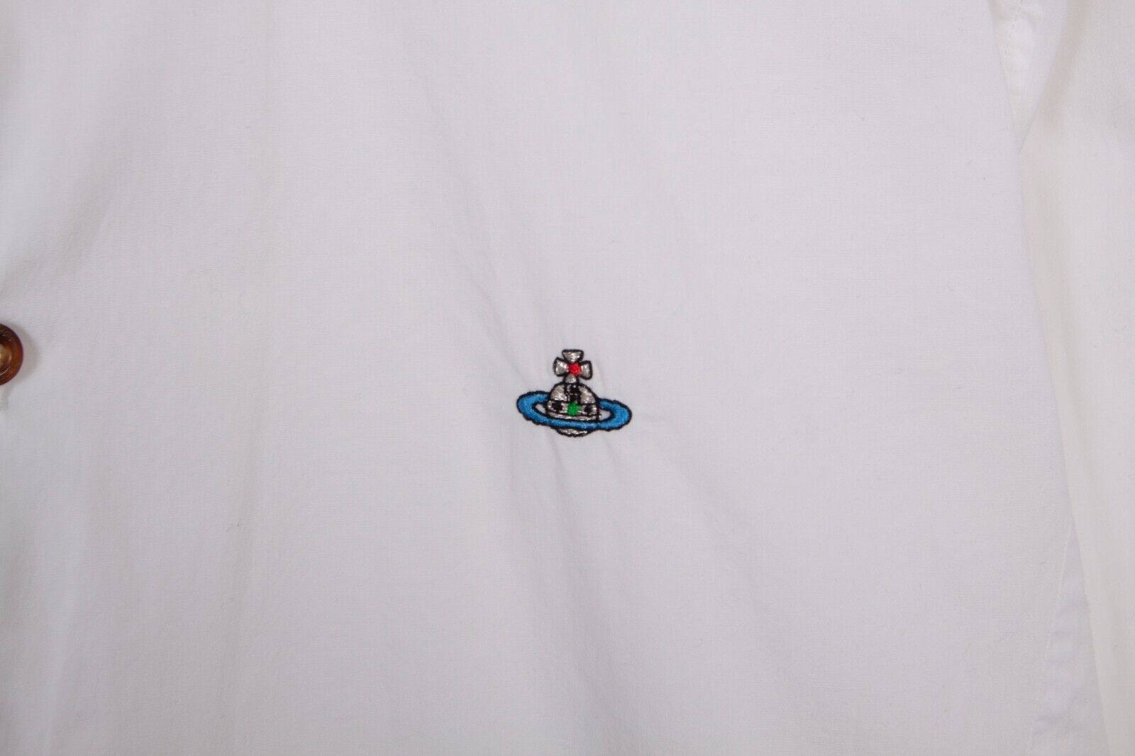 Vivienne Westwood Vivienne Westwood Man Embroidered Orb Shirt Classic Size US L / EU 52-54 / 3 - 5 Thumbnail