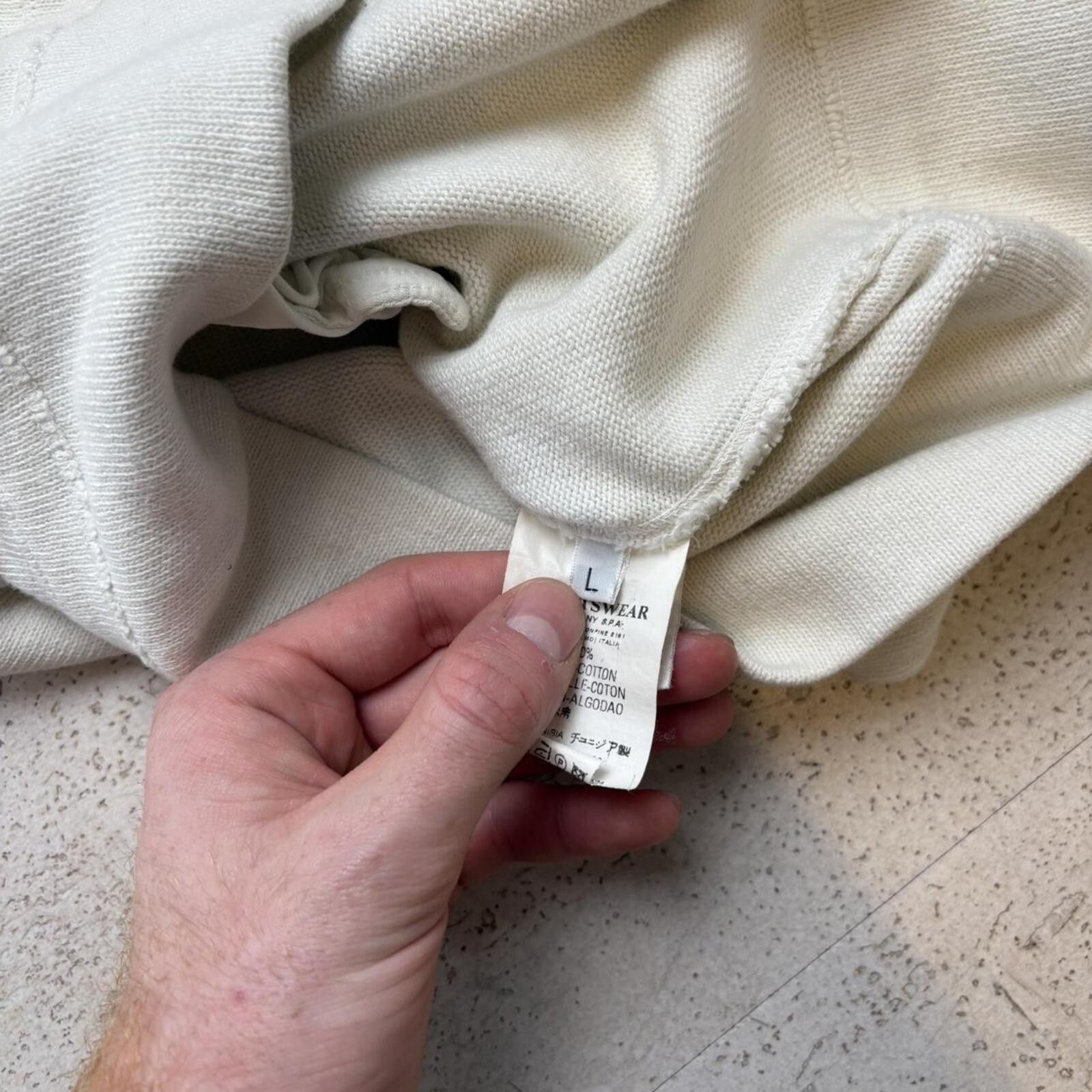Stone Island 00’s Stone Island Knit Hoodie (L) Size US L / EU 52-54 / 3 - 4 Thumbnail