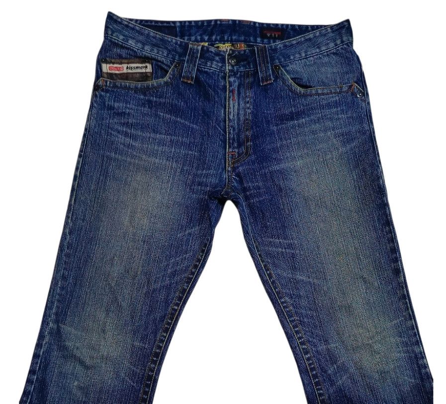 Edwin Rare Kissmark Flared Jean Denim Boot Cut Size US 34 / EU 50 - 4 Thumbnail