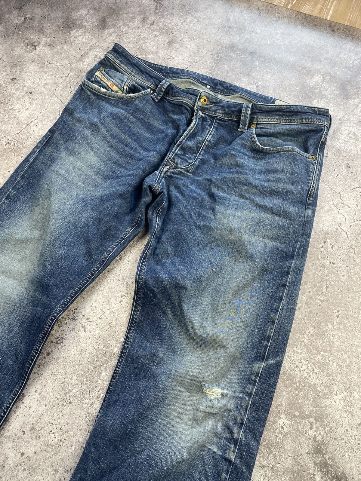 Diesel Vintage Diesel Junya Watanabe baggy japanesse denim jeans Size US 38 / EU 54 - 4 Thumbnail