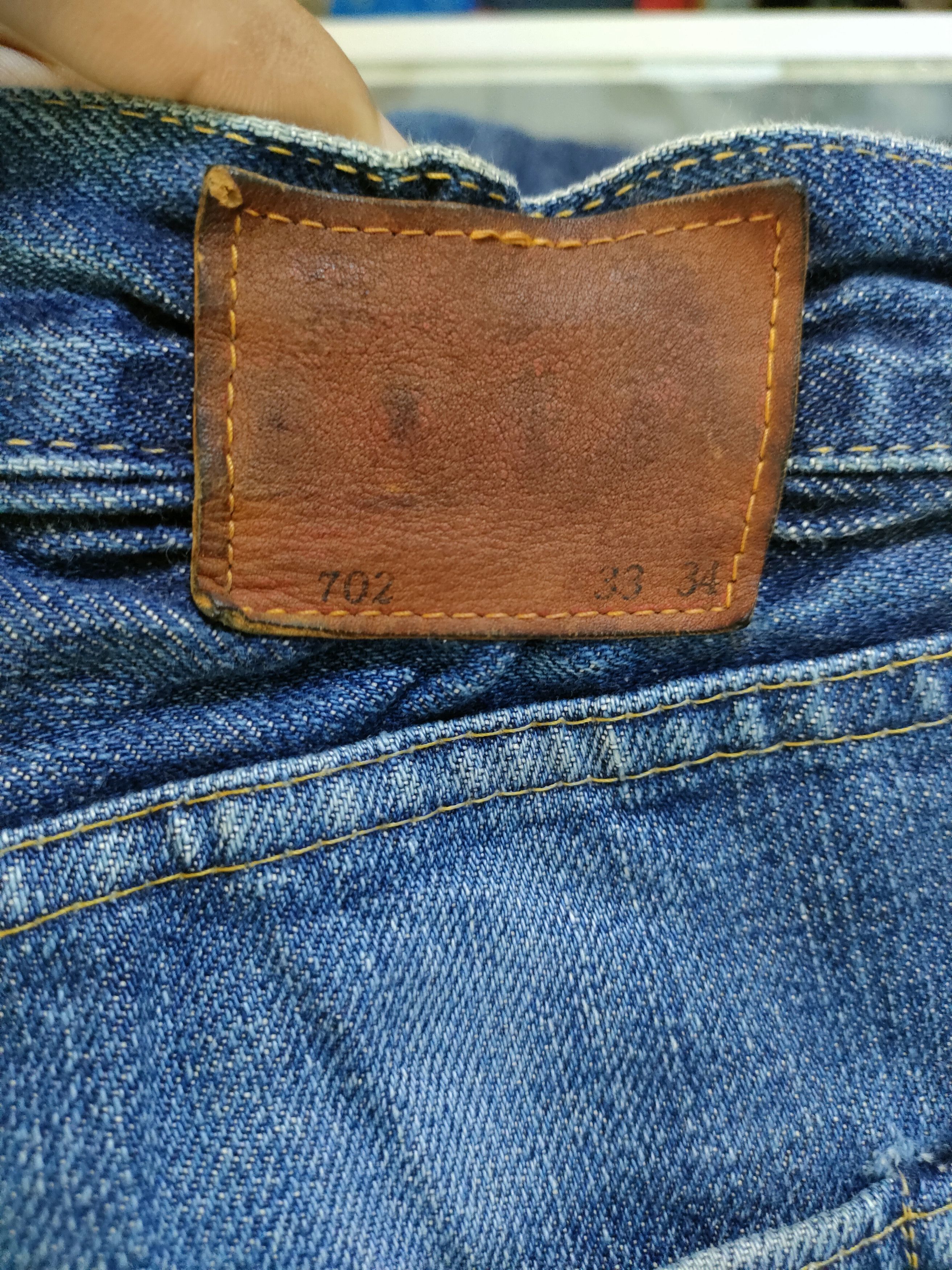If Six Was Nine × Levi's Vintage Clothing × Vintage Levi's 702 Big E Bucleback Selvedge Jeans Size US 32 / EU 48 - 14 Thumbnail