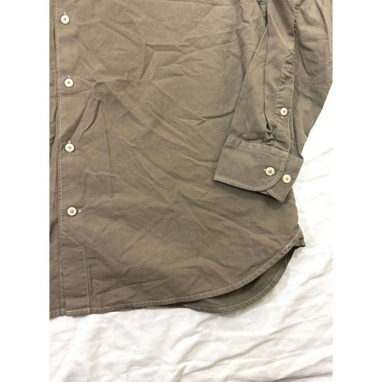 Tommy Bahama Tommy Bahama Shirt Men’s XXL Long Sleeve Button-Up Brown Silk Cotton Blend Button-Up Shirt Mens 2XL Long Sleeve Brown Silk Cotton Blend Size US XXL / EU 58 / 5 - 6 Thumbnail