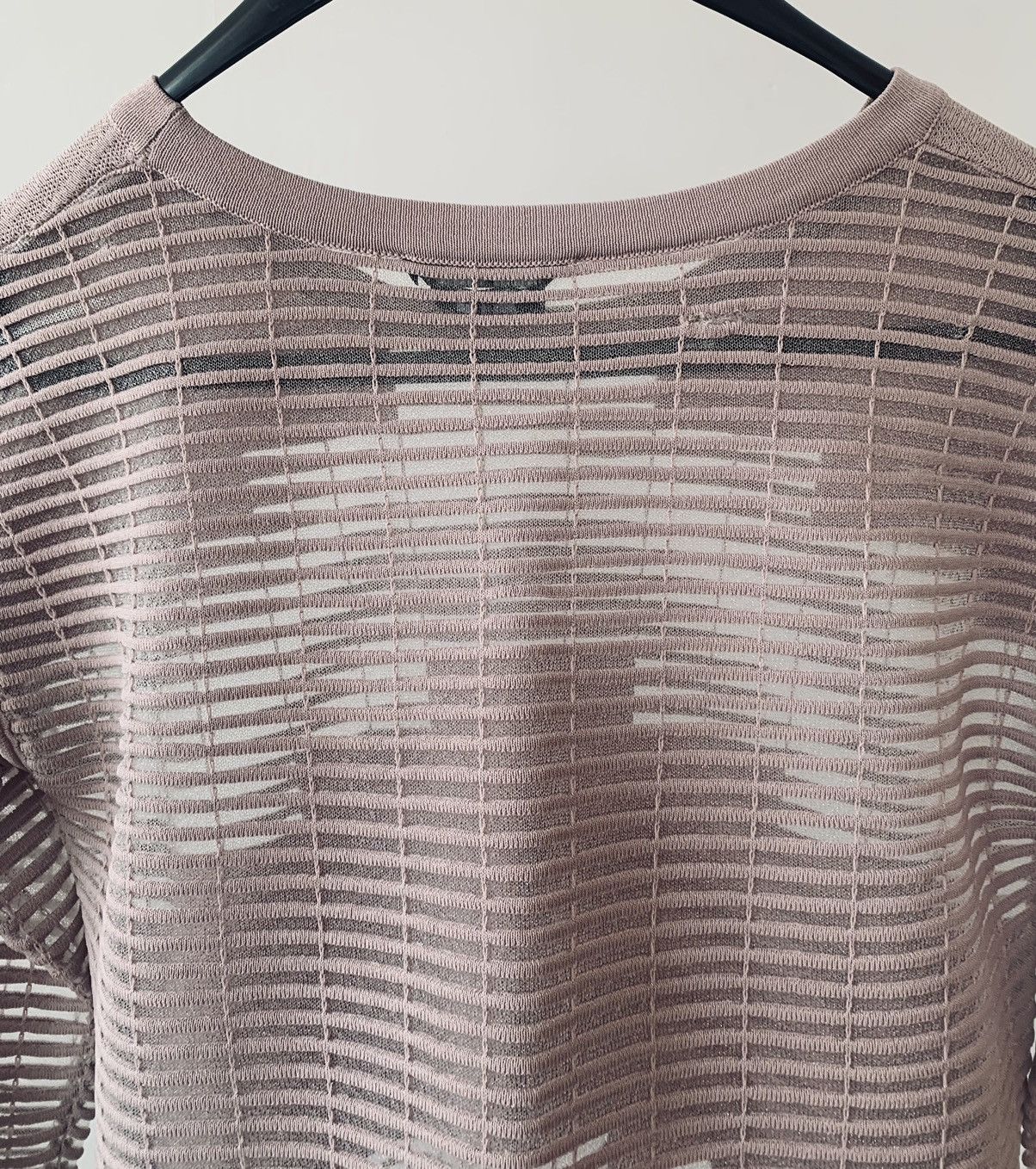 Tom Ford Tom Ford Sheer Woven Silk Blend Blouse in Powder Pink Size XS / US 0-2 / IT 36-38 - 5 Thumbnail