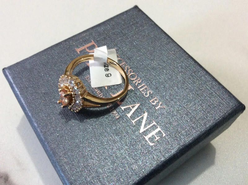 Designer Park Lane gold plated silver lovely ring Size 9 Size ONE SIZE - 5 Thumbnail