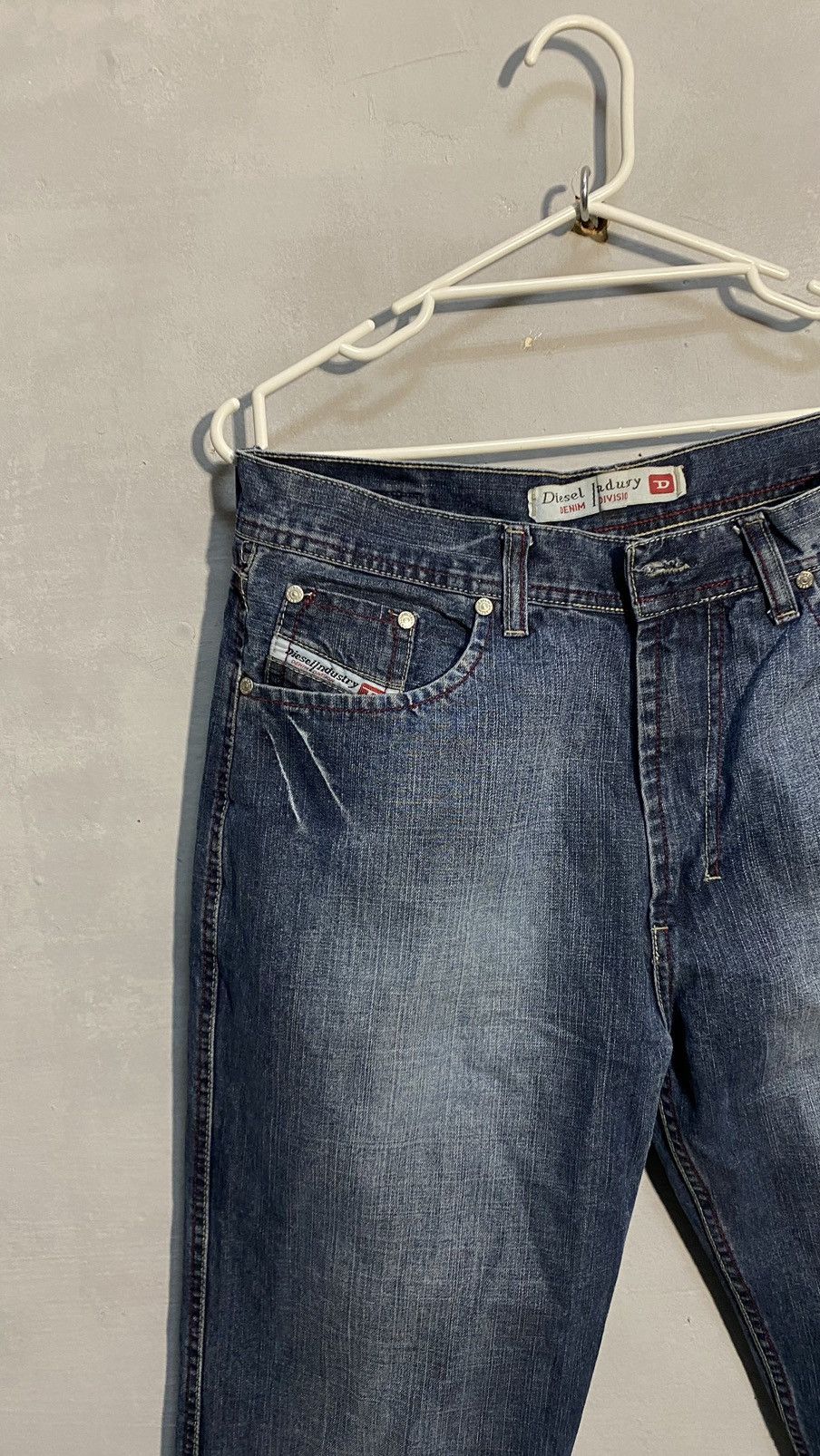 Diesel vintage Diesel jeans straight Y2K size 33/34 Size US 33 - 10 Thumbnail