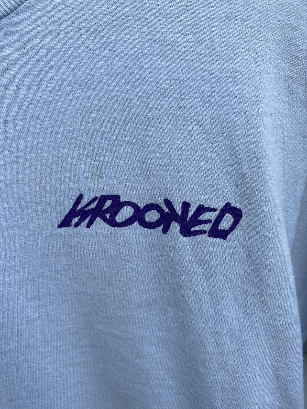 Krooked Krooked Skateboarding Graphic & Logo Font Design Tshirt Size US S / EU 44-46 / 1 - 8 Thumbnail