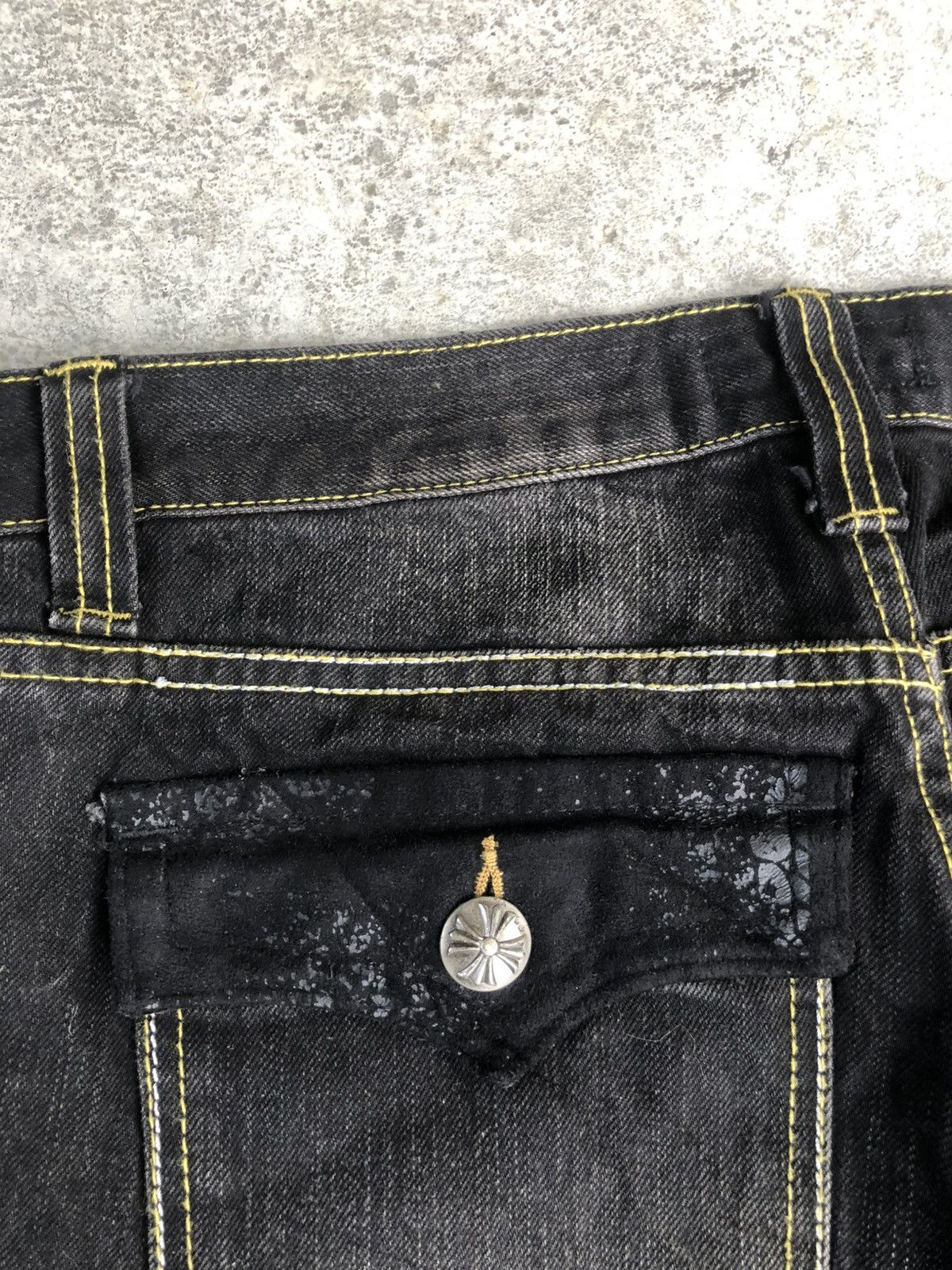Tornado Mart Japanese Garhina Flared Jeans Distressed Jeans Size US 32 / EU 48 - 16 Thumbnail