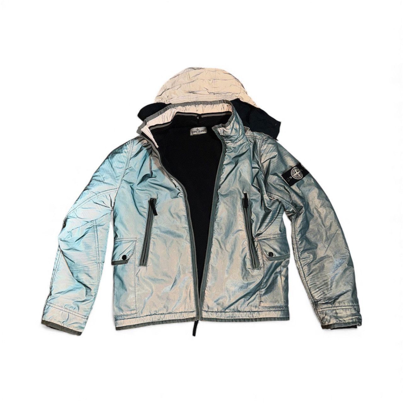 Stone Island 🔥Stone Island 30th Anniversary ‘Liquid Reflective’ Jacket Size US L / EU 52-54 / 3 - 2 Thumbnail