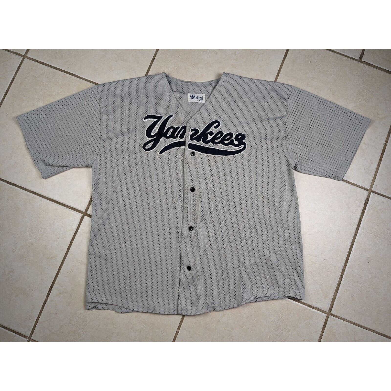 Adidas Vtg 1980's Adidas New York Yankees MLB Baseball Jersey XL Size US XL / EU 56 / 4 - 1 Thumbnail