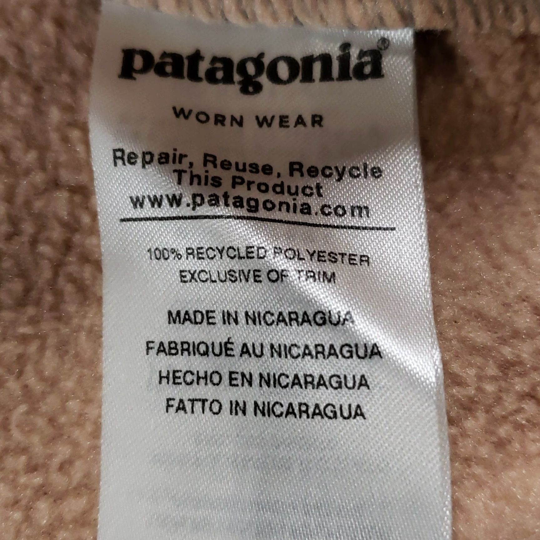 Patagonia Patagonia Sweater Shirt Womens M Beige Gray Pullover Fleece Synchilla Snap-T Mock Neck Long Sleeve Pockets Logo All Seasons Outdoor Camping Size M / US 6-8 / IT 42-44 - 7 Thumbnail