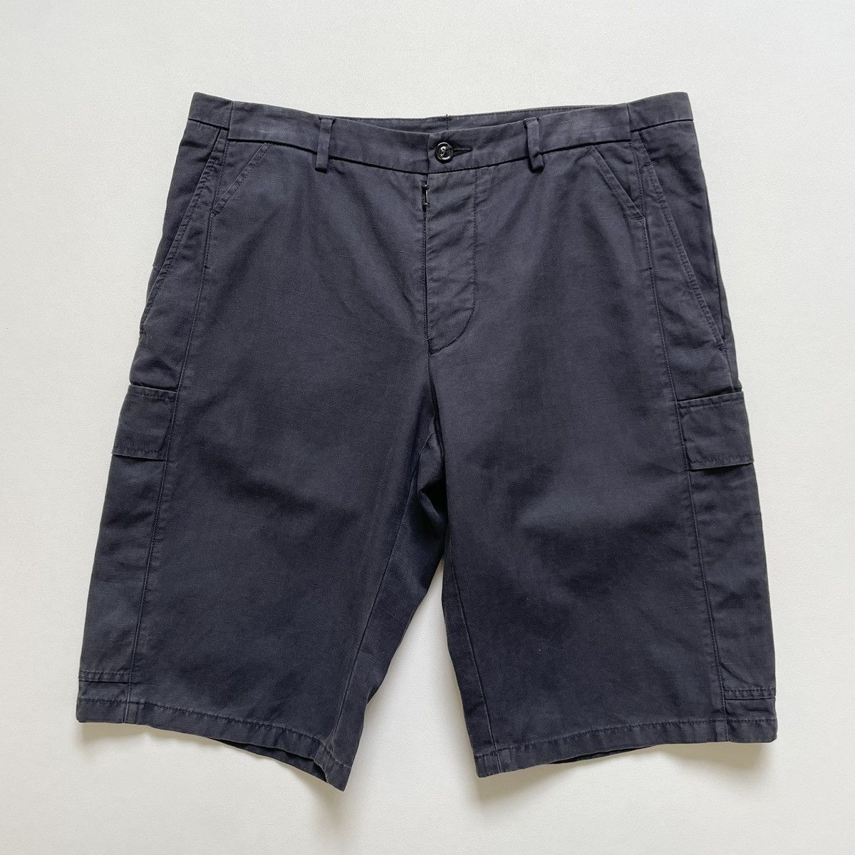 Maison Margiela S/S 12 Washed Grey Reworked Shorts Size US 32 / EU 48 - 19 Thumbnail