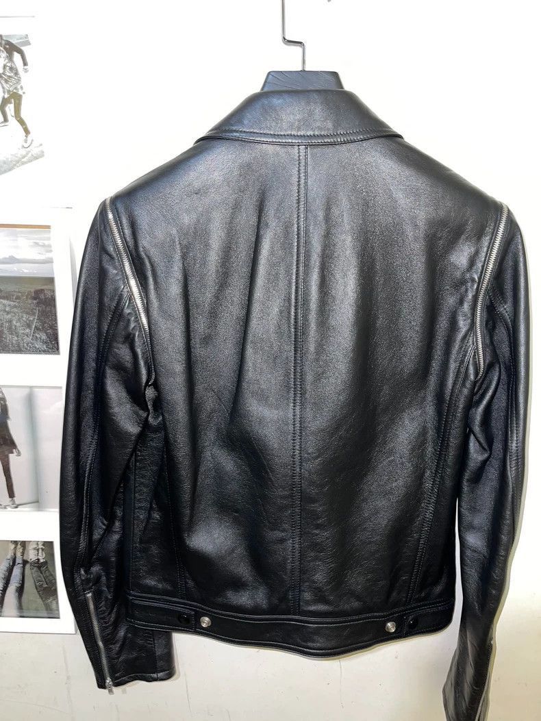 Saint Laurent Paris Saint Laurent Black Five-Zip Leather Jacket-2506 Size US M / EU 48-50 / 2 - 4 Thumbnail
