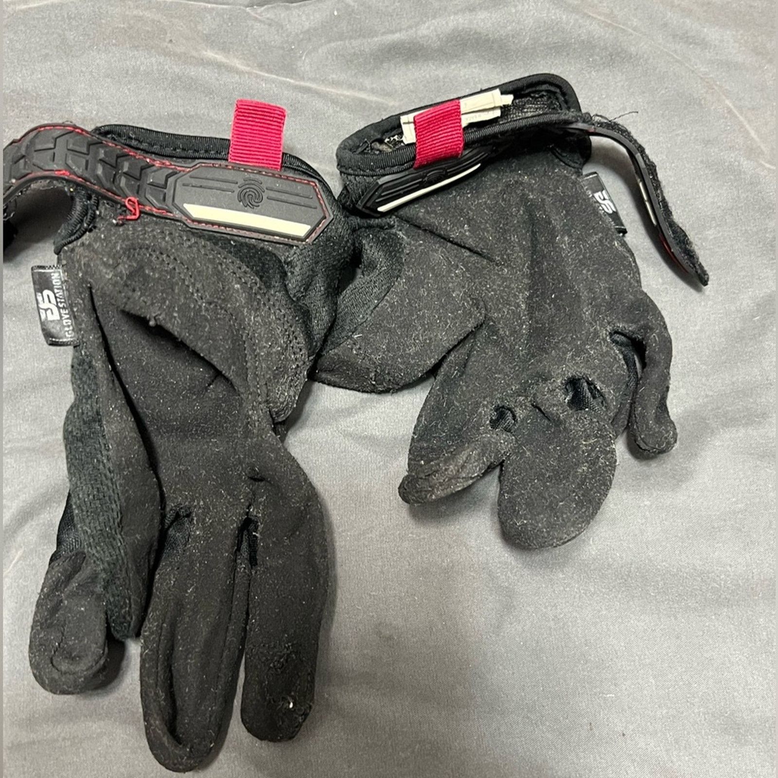 Other ES GLOVE STATION Mechanic Gloves Lot 3 pairs M,L,XL Size ONE SIZE - 3 Thumbnail
