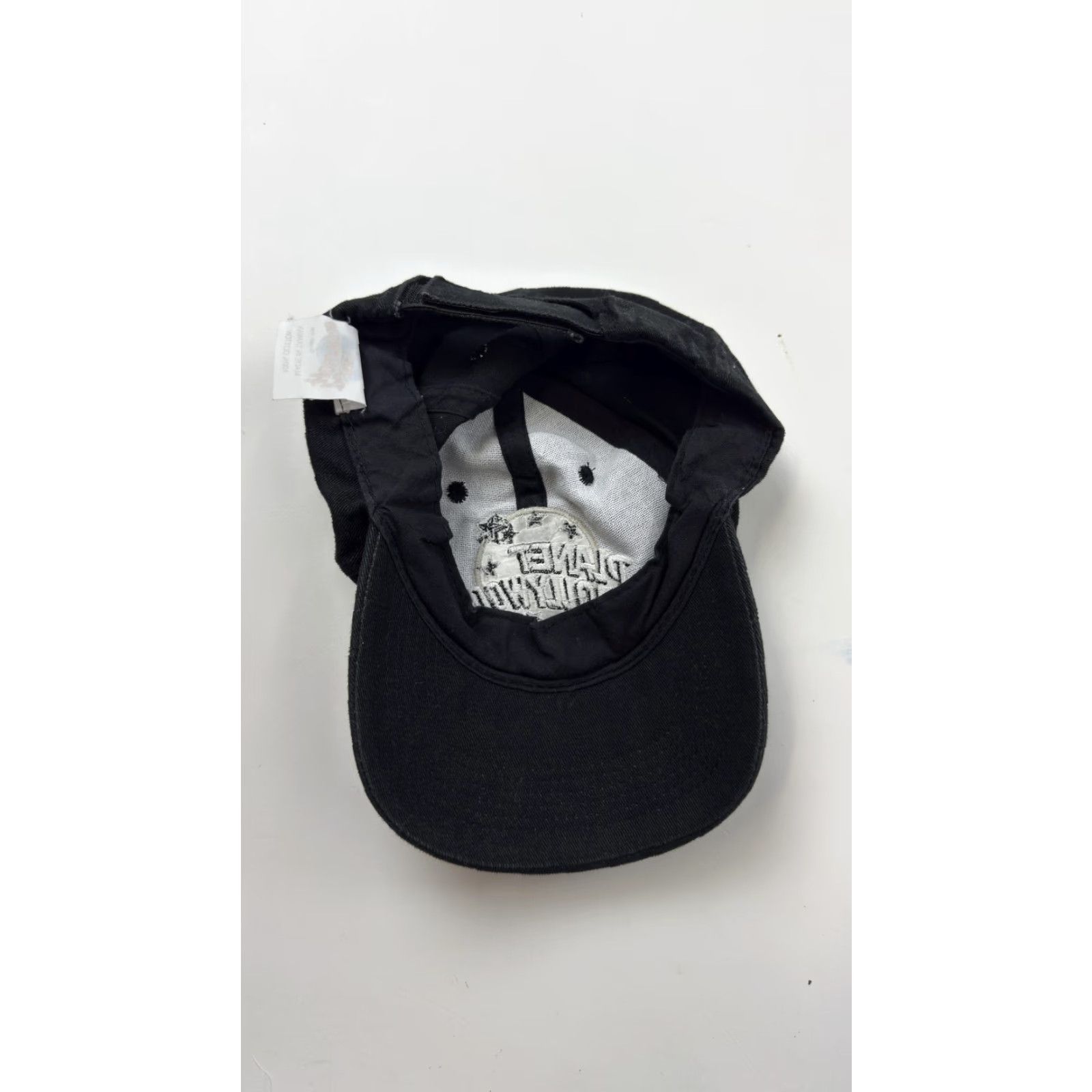 Planet Hollywood VINTAGE Planet Hollywood Hat Cap Strap Back Black Seattle Embroidered Mens 90s Size ONE SIZE - 6 Thumbnail