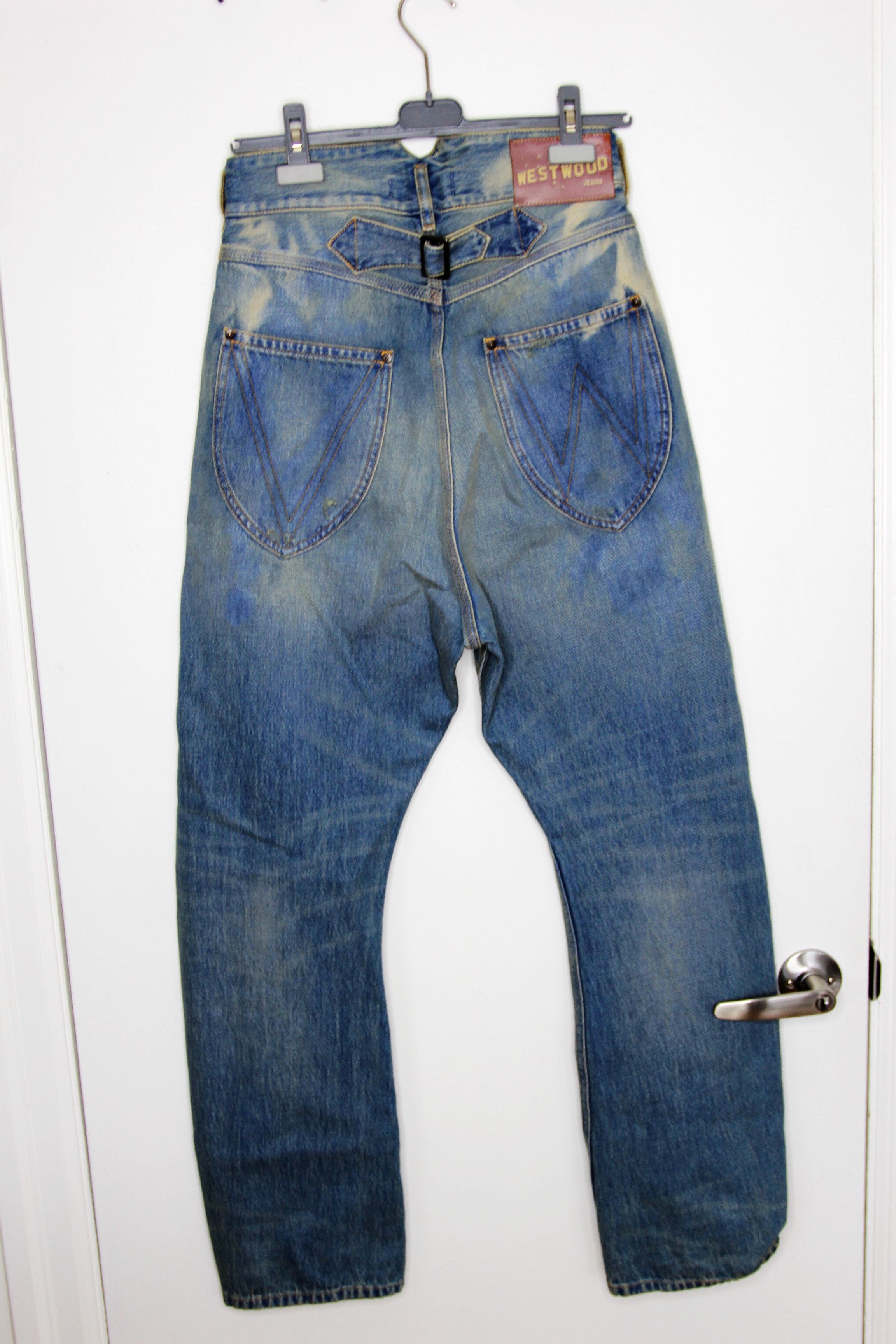 Vivienne Westwood BNWT AW25 VIVIENNE WESTWOOD BUCKLE BACK JEANS S Size US 30 / EU 46 - 3 Thumbnail