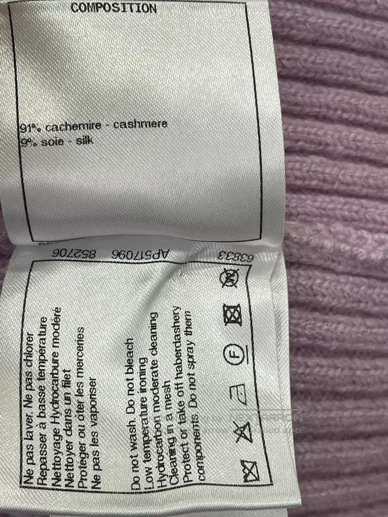 Chanel Chanel Pink V-neck cashmere dress Size XS / US 0-2 / IT 36-38 - 6 Thumbnail