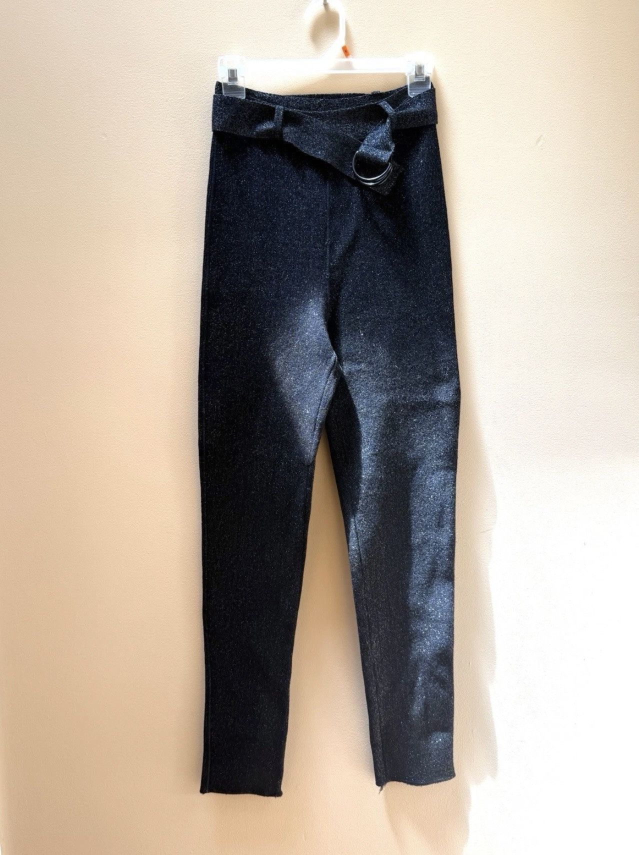 Jean Paul Gaultier Jean Paul Gaultier Classique Belted Metallic Black Pants S Size 26" / US 2 / IT 38 - 8 Thumbnail
