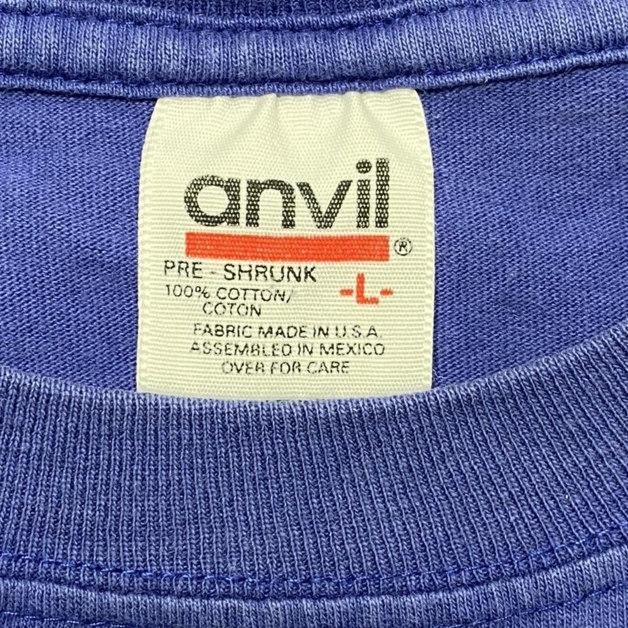 Anvil Vintage Yellow Stone Nat'l Park Blue Nature Tee Size Large Size US L / EU 52-54 / 3 - 3 Thumbnail