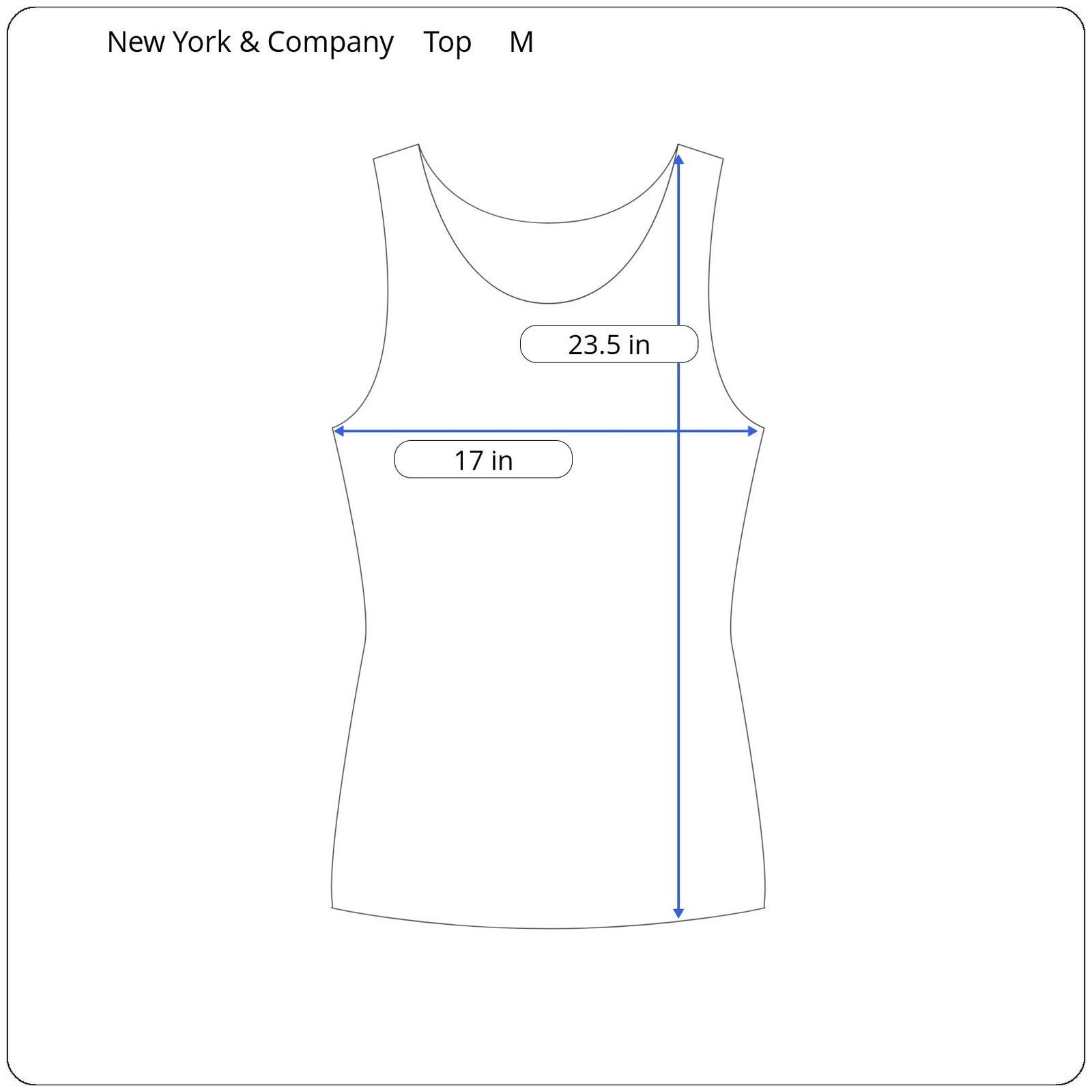 Other New York & Company Sleeveless Top Women's Size Medium Size M / US 6-8 / IT 42-44 - 5 Thumbnail