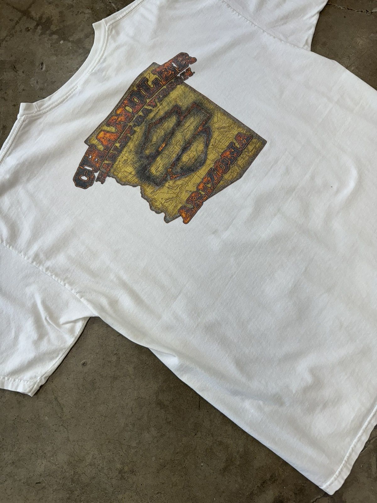 Harley Davidson × Vintage Vintage Harley Davidson Chandler Arizona Tee Sz. Large Size US L / EU 52-54 / 3 - 4 Thumbnail