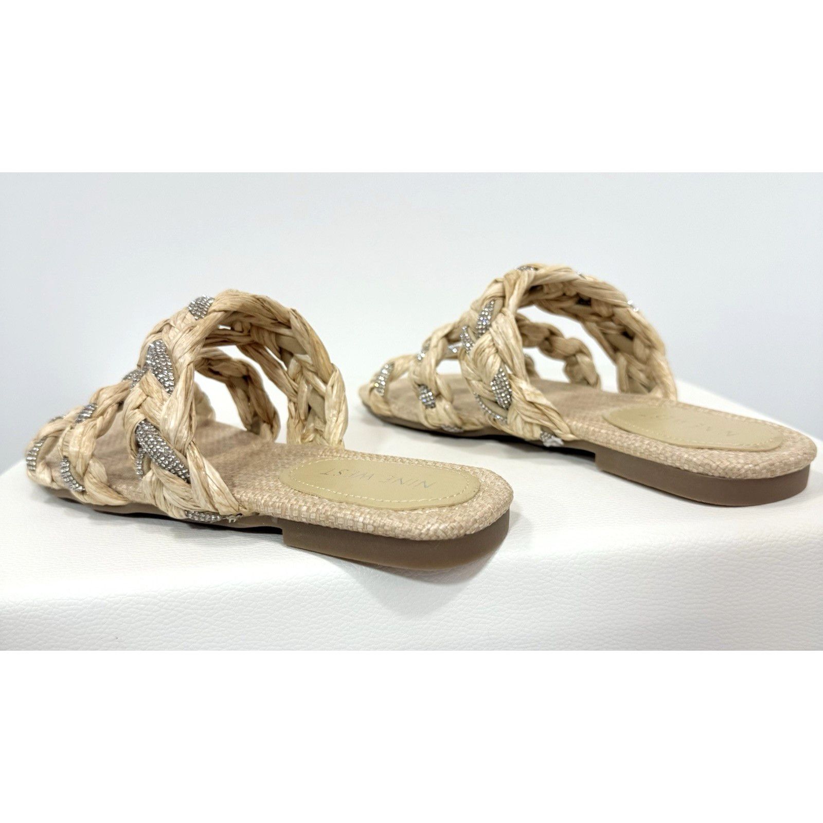 Nine West Nine West Qazz Sandals Slide Slip On Flats Wo’s Size 6M Size US 6 / IT 36 - 3 Thumbnail