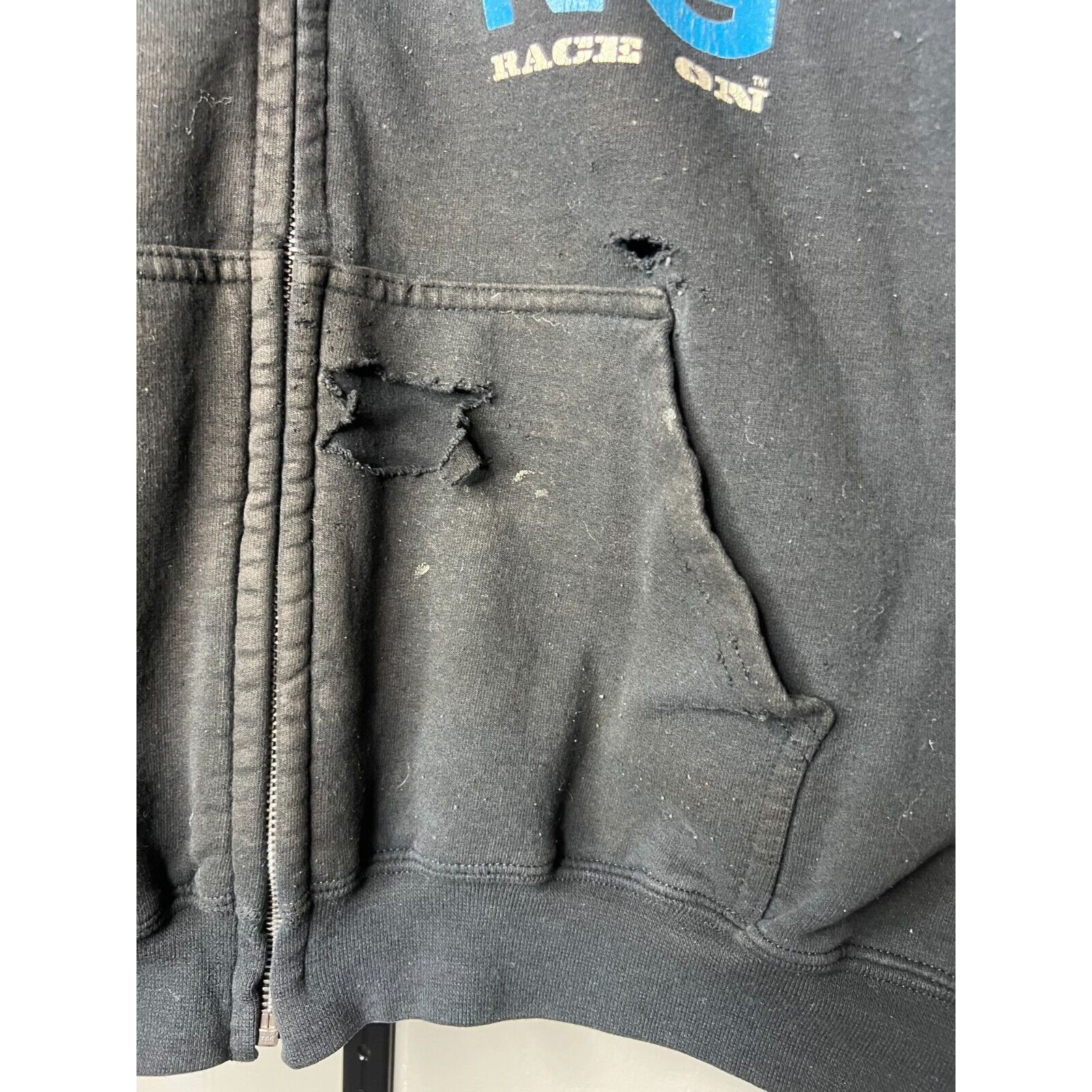 Vintage Vintage DRIFT Racing Hoodie Mens XL Y2K Graphic Sleeve Logo Size US XL / EU 56 / 4 - 5 Thumbnail
